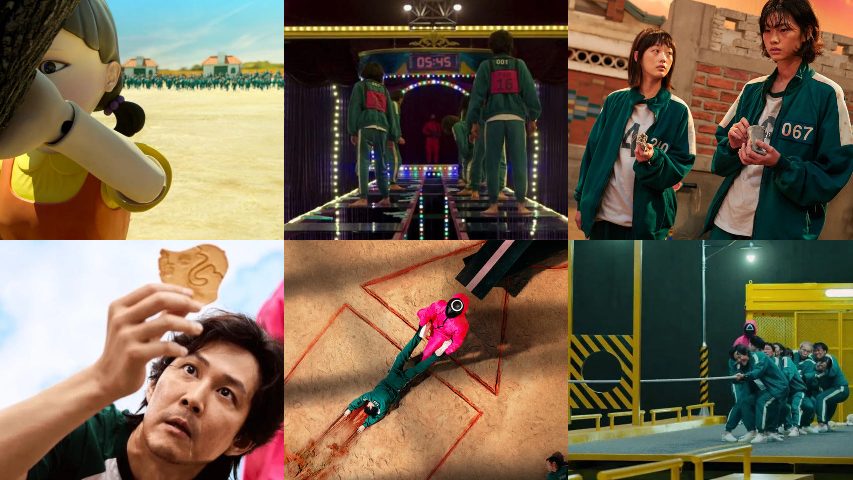 Todos los juegos de “El Juego del Calamar” (Squid Game) hasta ahora