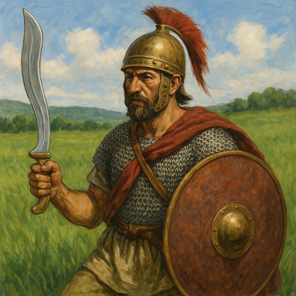 Ibero con Falcata. Espadas y más