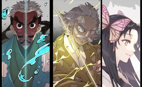 La élite de Cazadores: Los Ex Pilares de Kimetsu no Yaiba
