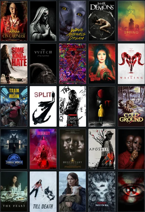 37 películas de terror para ver en Halloween