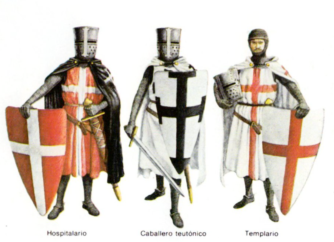 Templarios, Hospitalarios y Teutónicos: semejanzas y diferencias entre las grandes órdenes militares medievales