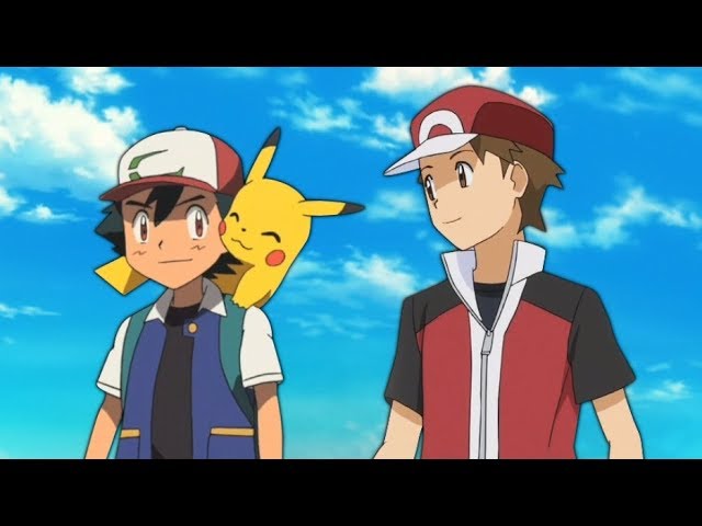 Ash Ketchum y Red (Rojo): Los protagonistas de Pokémon