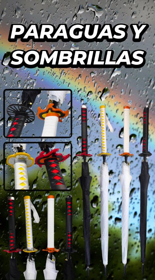 Paraguas y sombrillas