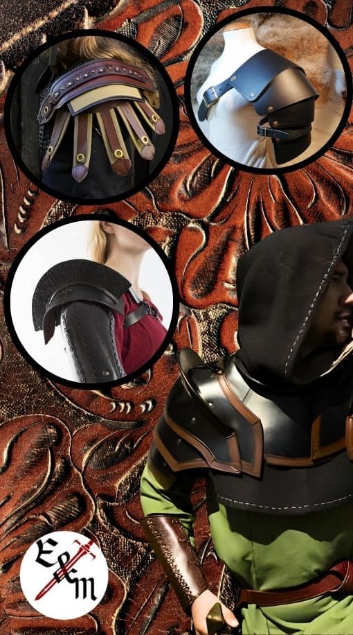 imagen principal de la colección hombreras de cuero