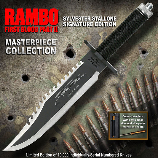 Faca Rambo II - Edição Limitada - Assinada 94684