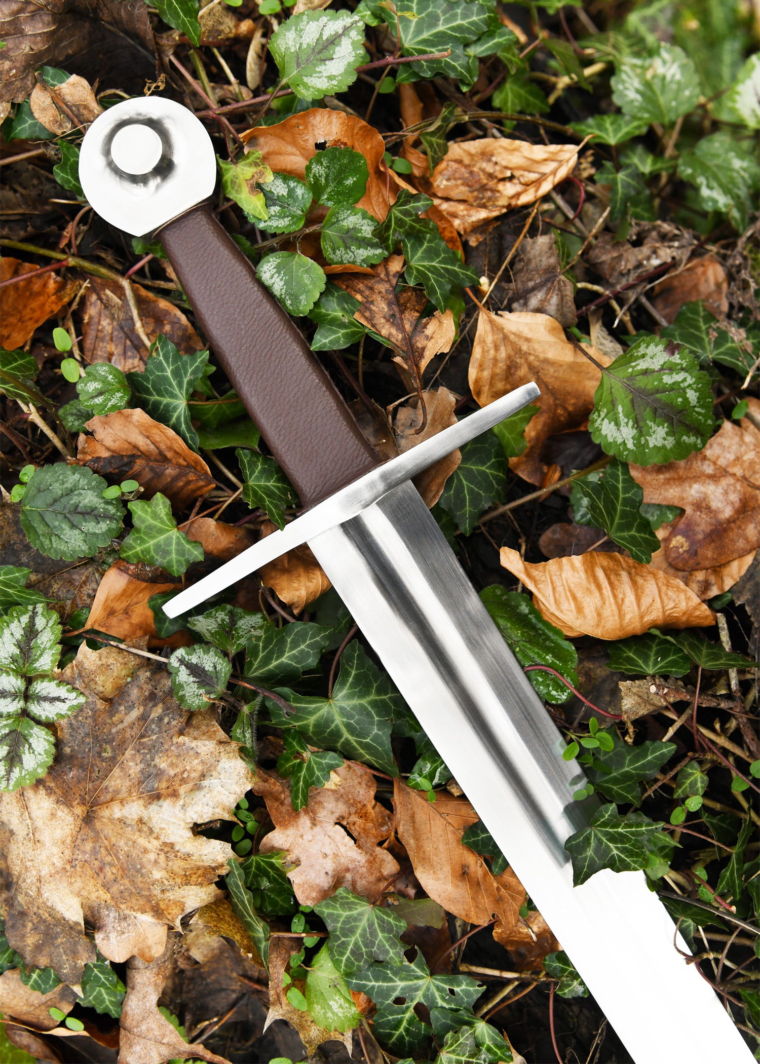 Imagen de Espada medieval funcional de una mano sin filo parte de nuestra colección en Espadas y más, sitio oficial.