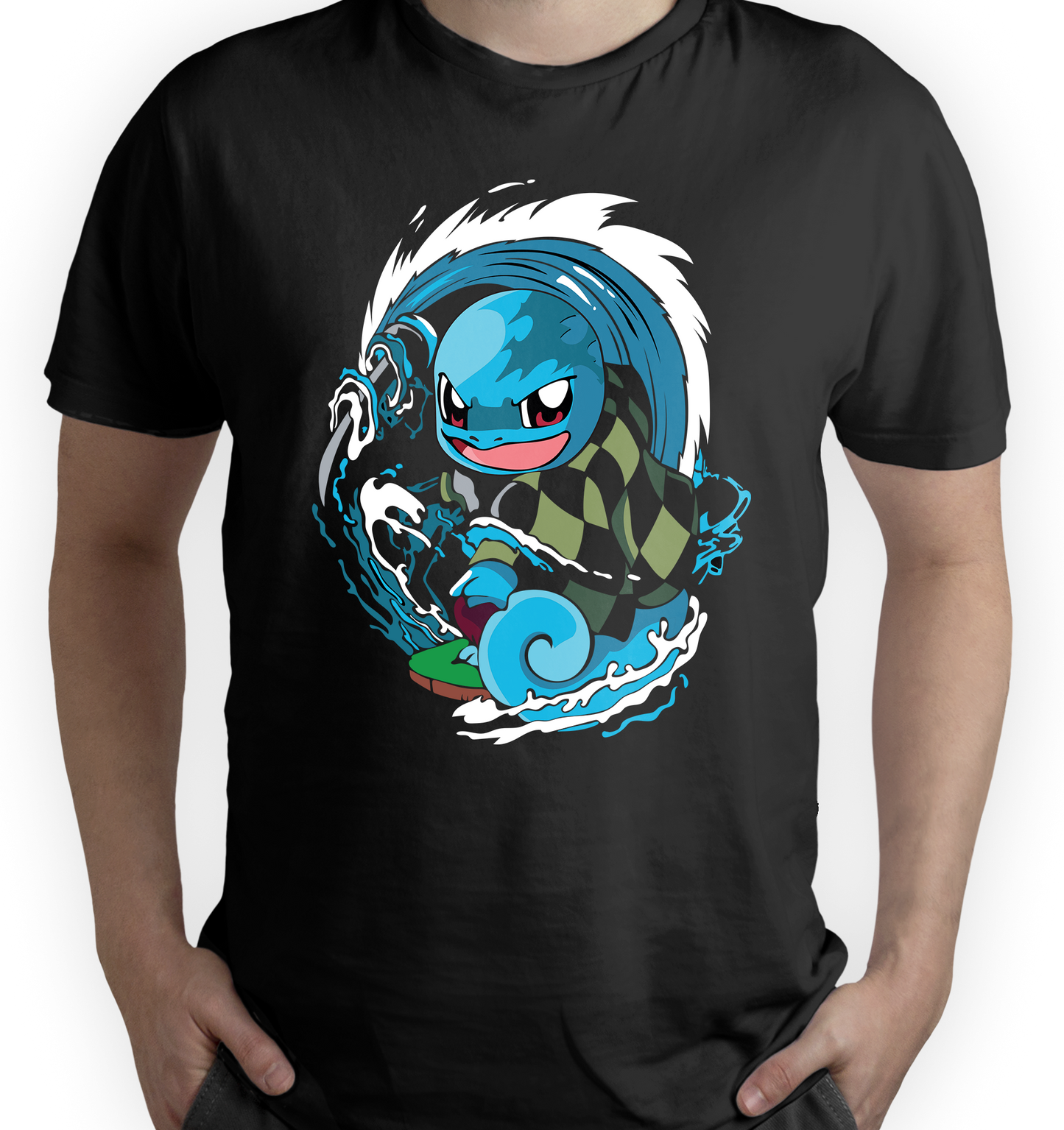 Imagen de Camiseta Pokemon Squirtle parte de nuestra colección en Espadas y más, sitio oficial.