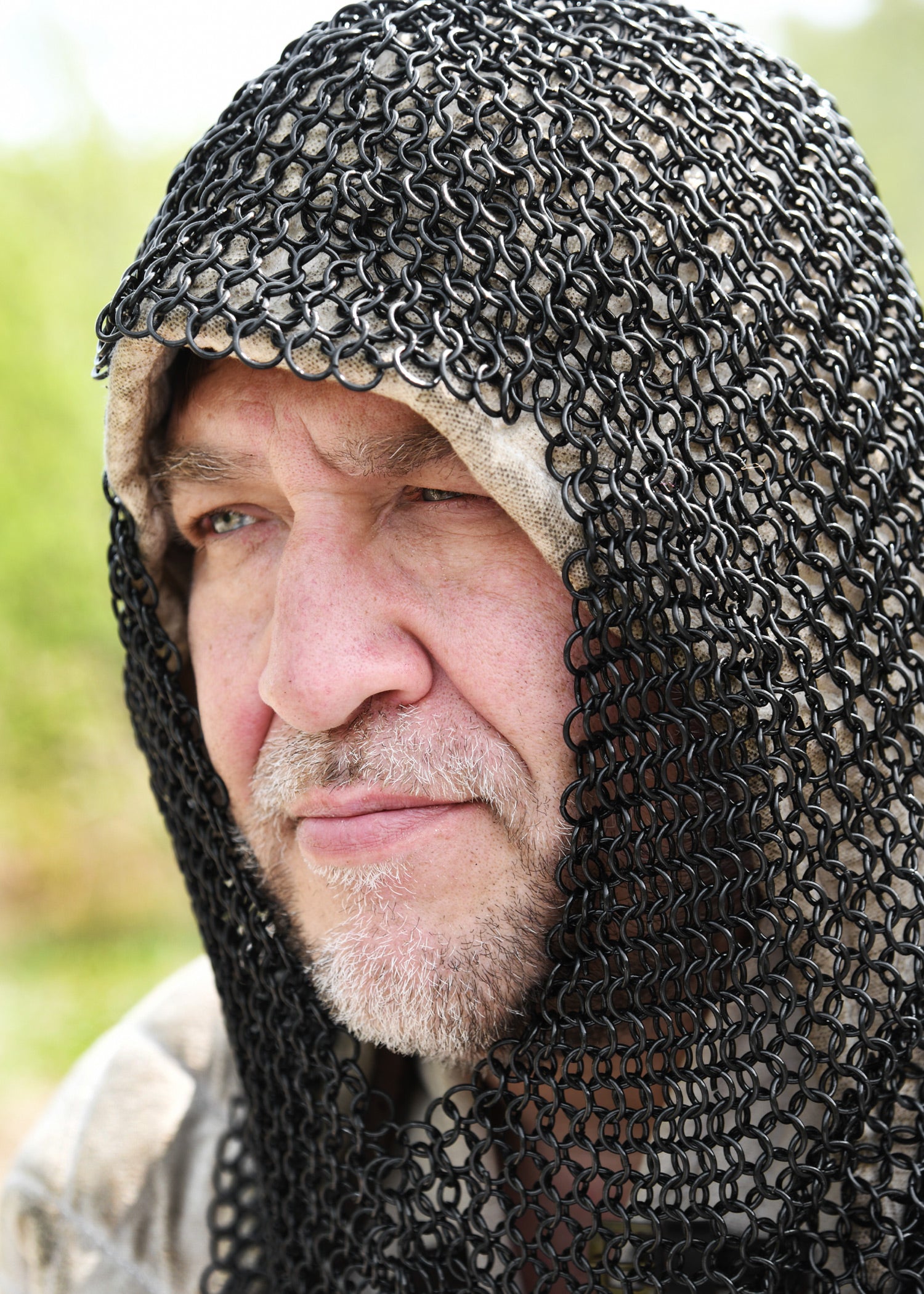 Executioner or chainmail hood