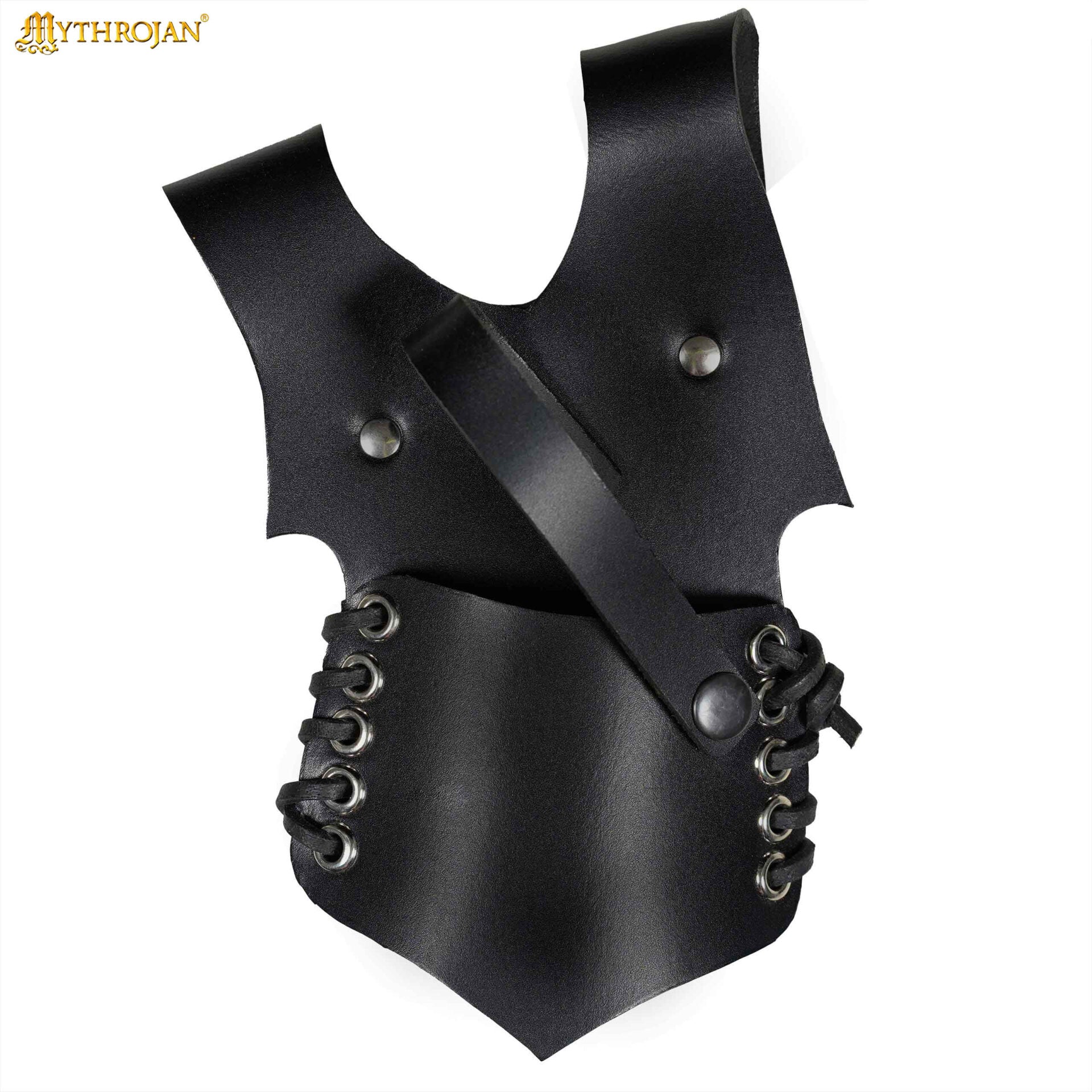 Rana Mythrojan "ranger", Ideal para Guerrero Caballero Ranger Sca Larp, Mano Izquierda - Imagen 2