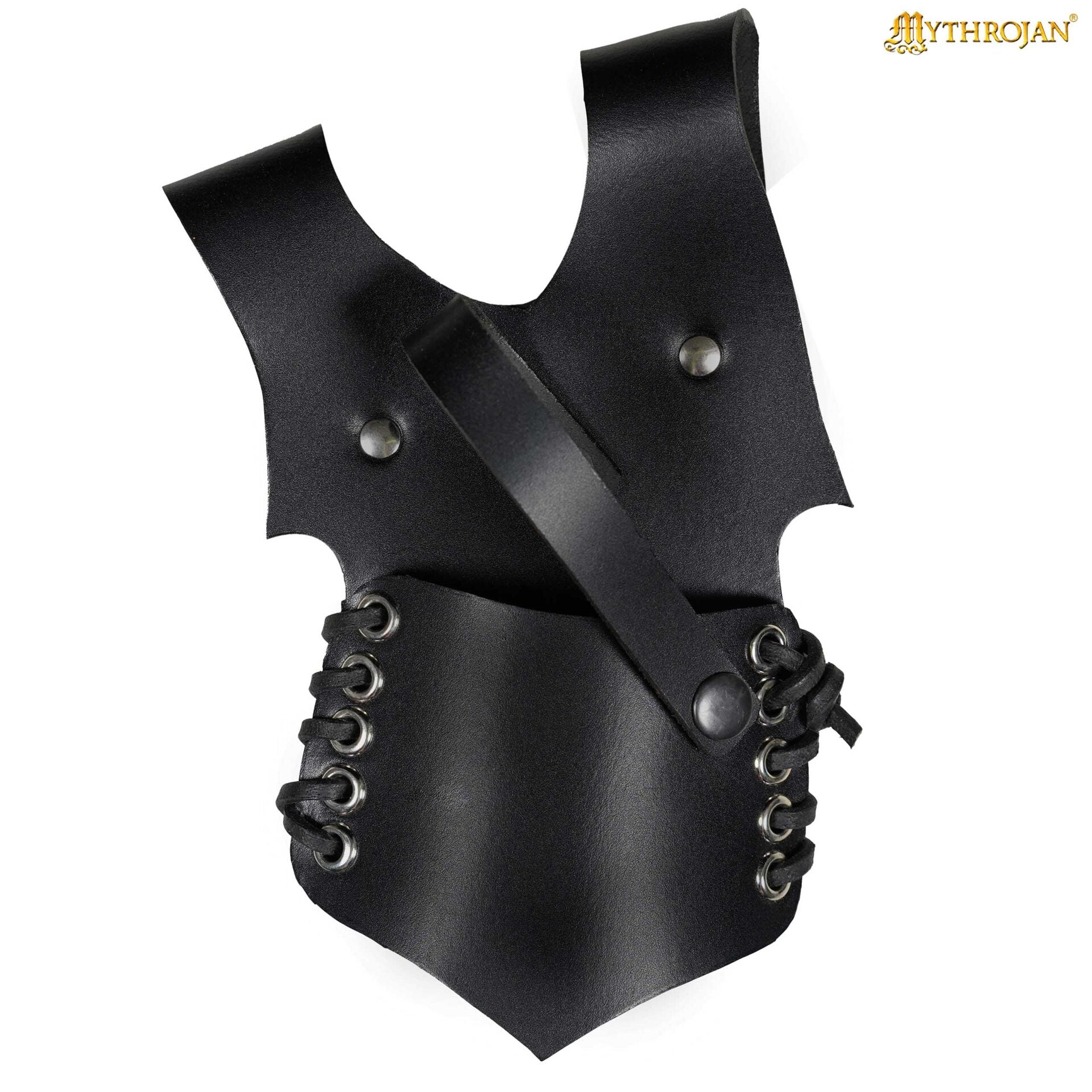 Mythrojan Renacimiento Medieval Espada de Cuero Rana Espada Larp Disfraz Accesorio - Imagen 1