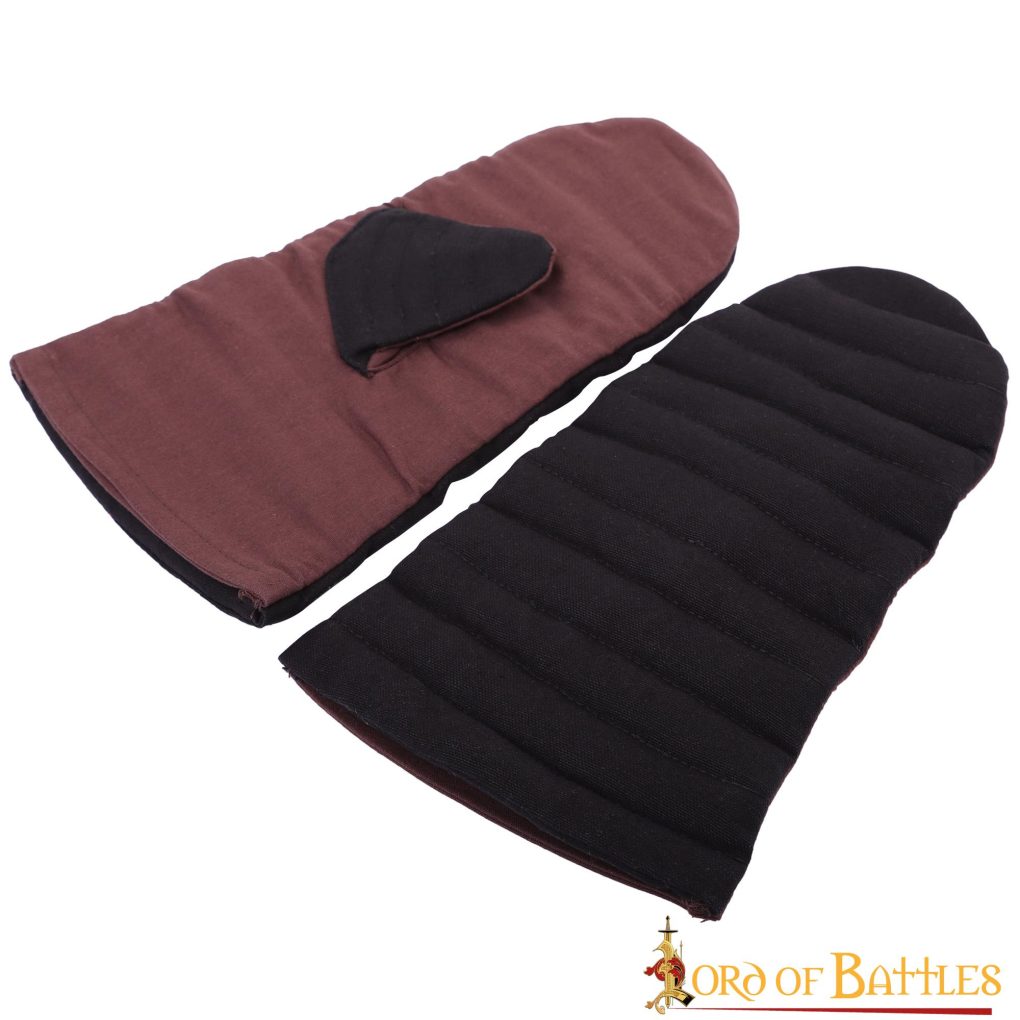 Guantes Manopla Acolchada Protección Acolchada Lienzo Algodón Hecho a Mano - Imagen 2