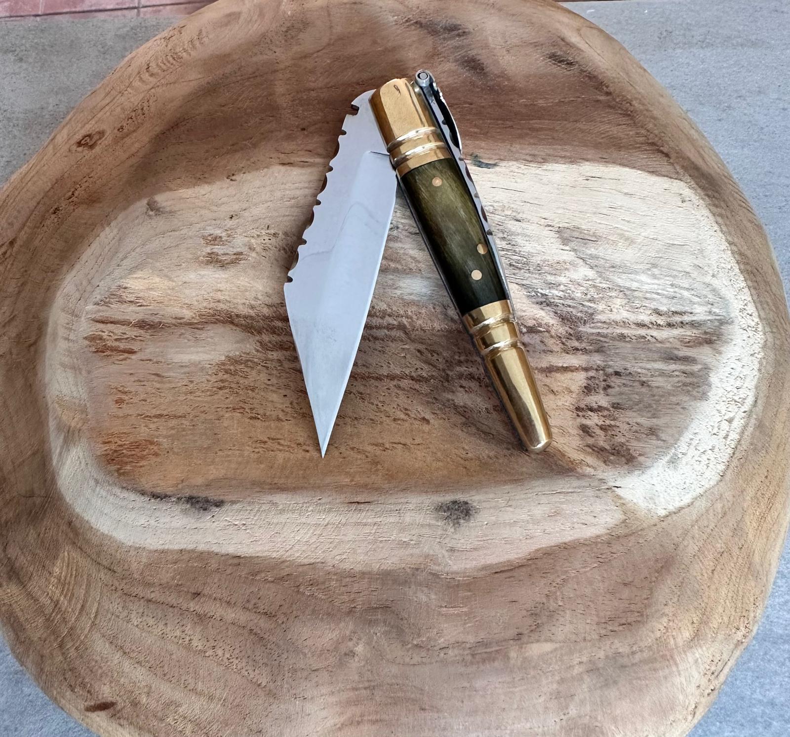 Navaja Jerezana de Toro Artesanal de Albacete - Espadas y Más