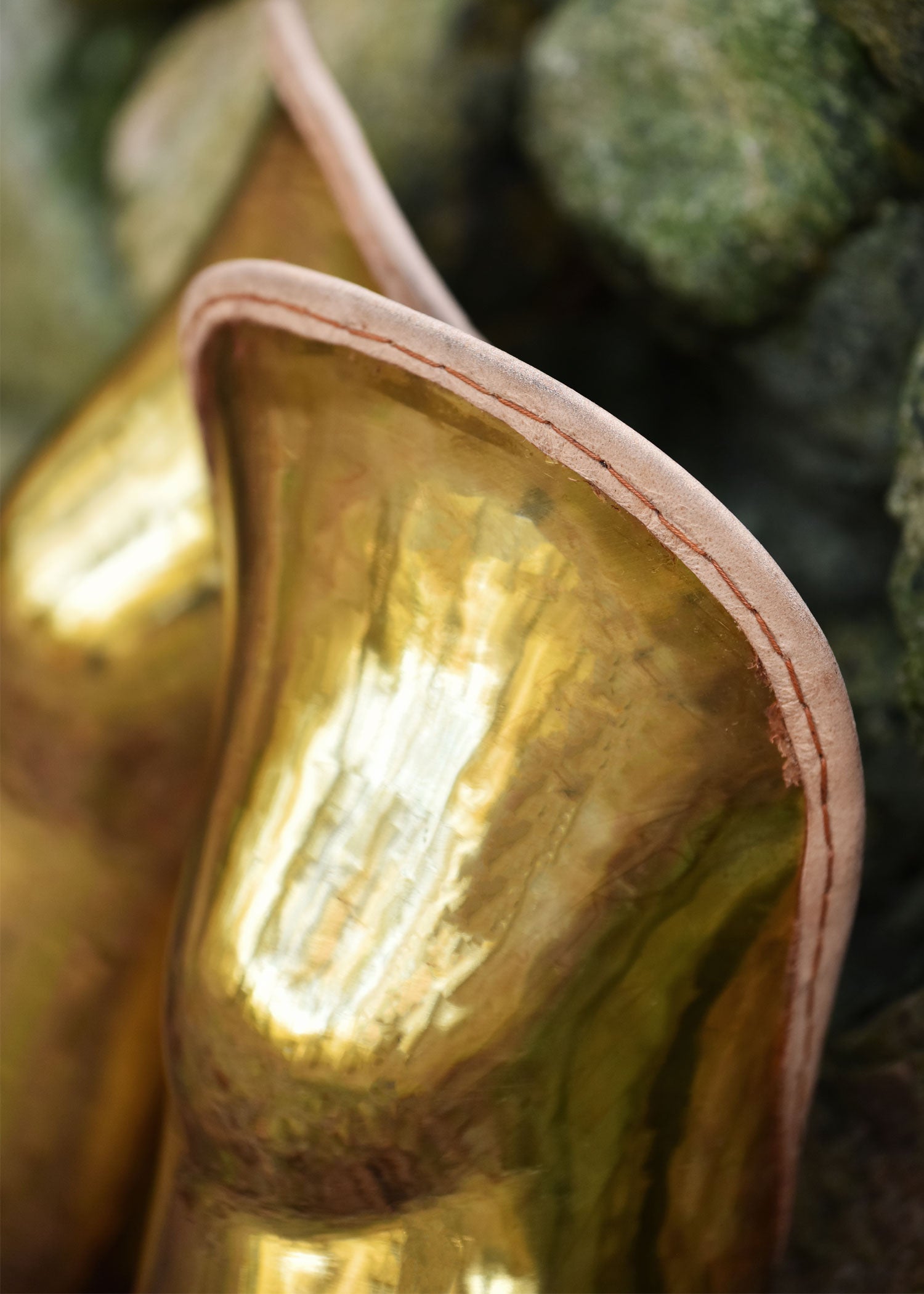 Par de Grebas Griegas hoplitas bronce