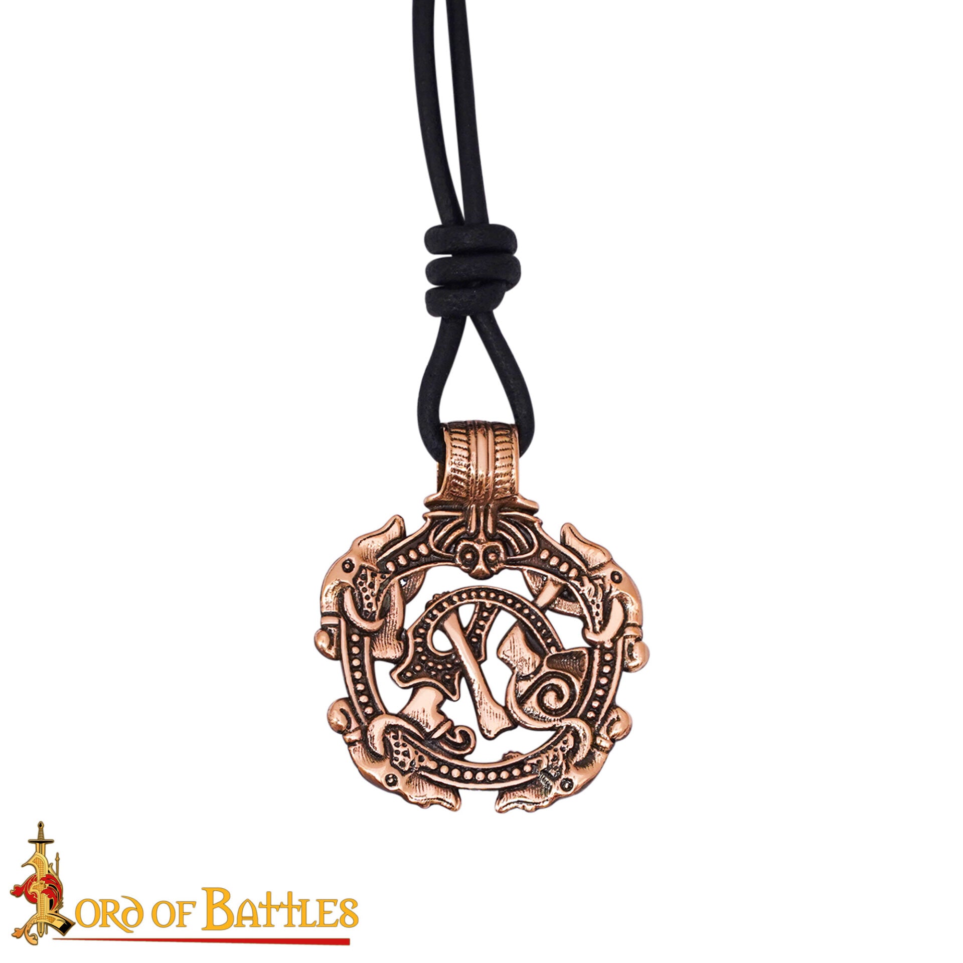 Colgante Serpiente Vikinga de Bronce - Imagen 8