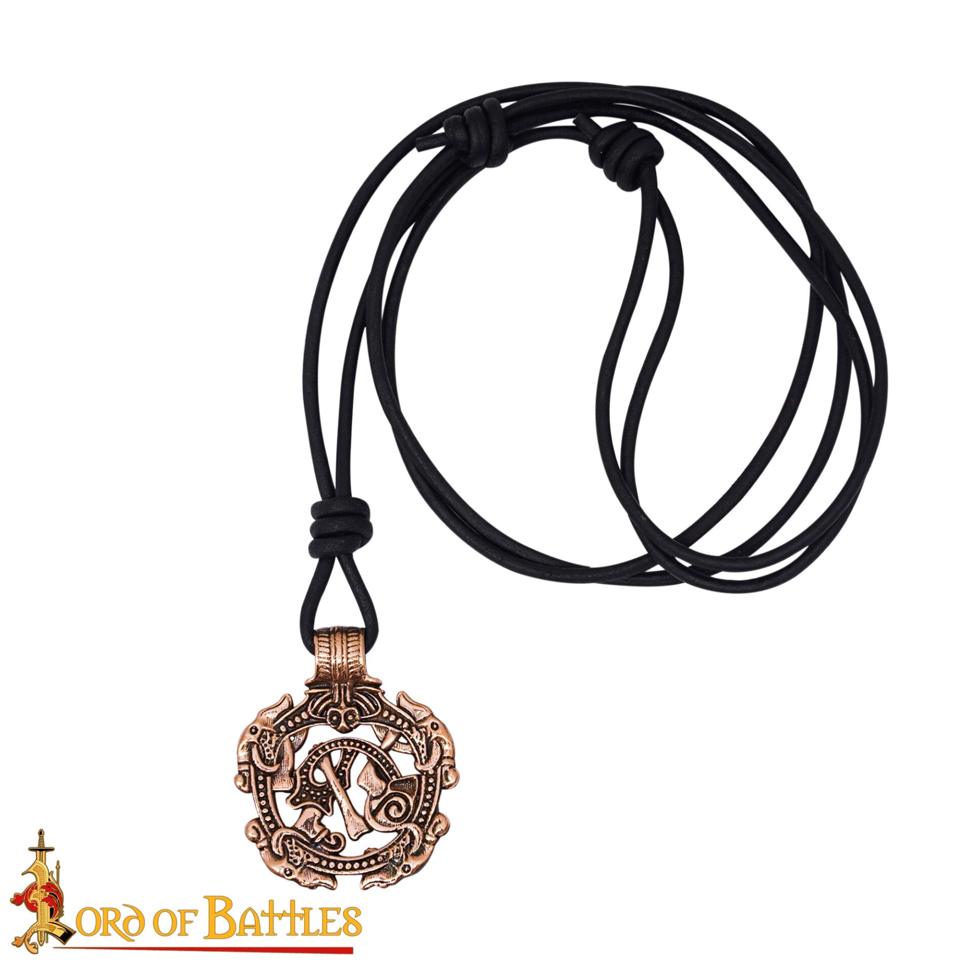 Colgante Serpiente Vikinga de Bronce - Imagen 9