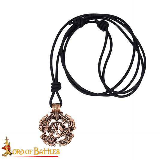 Colgante Serpiente Vikinga de Bronce - Imagen 9