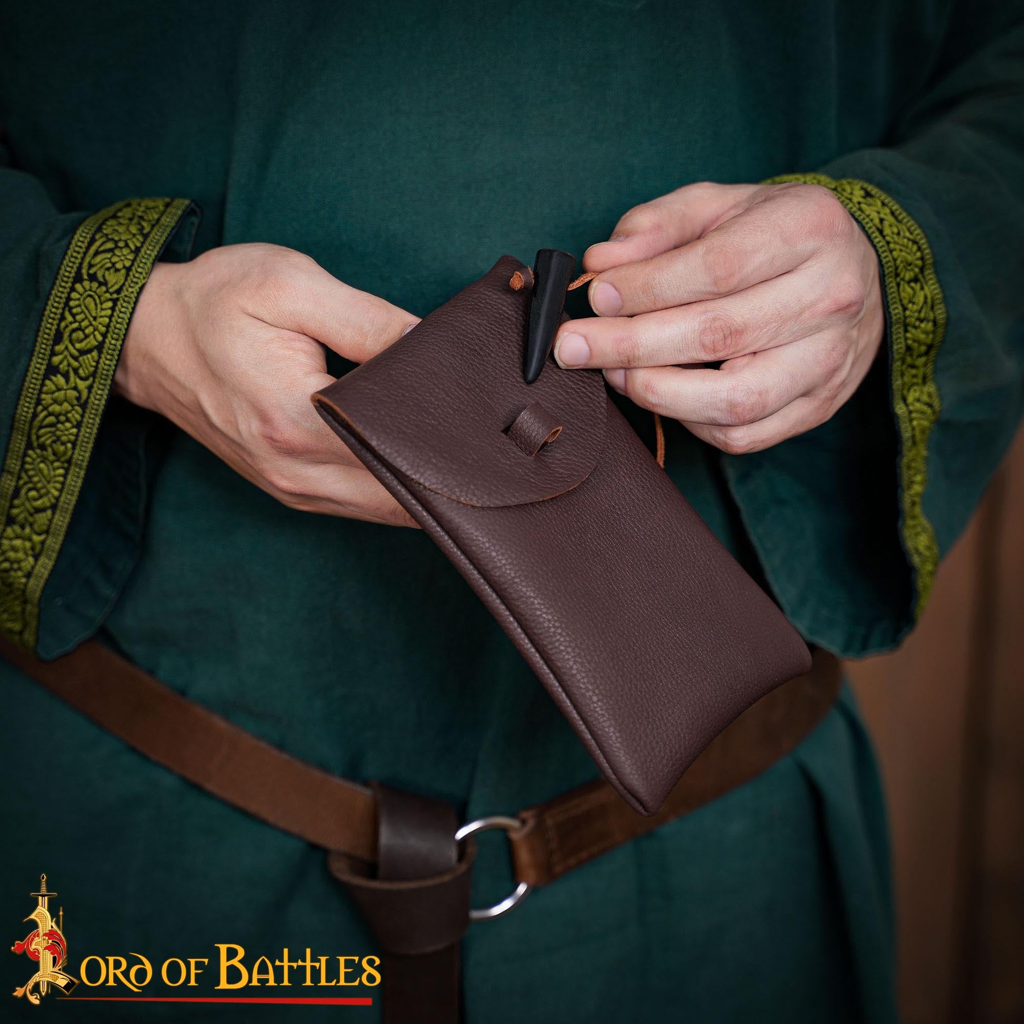 Juego de 5 Botones de Palanca de Cuerno Pulido Estilo Vikingo - Acabado a Mano con Cuerno de Buey Natural - Imagen 6