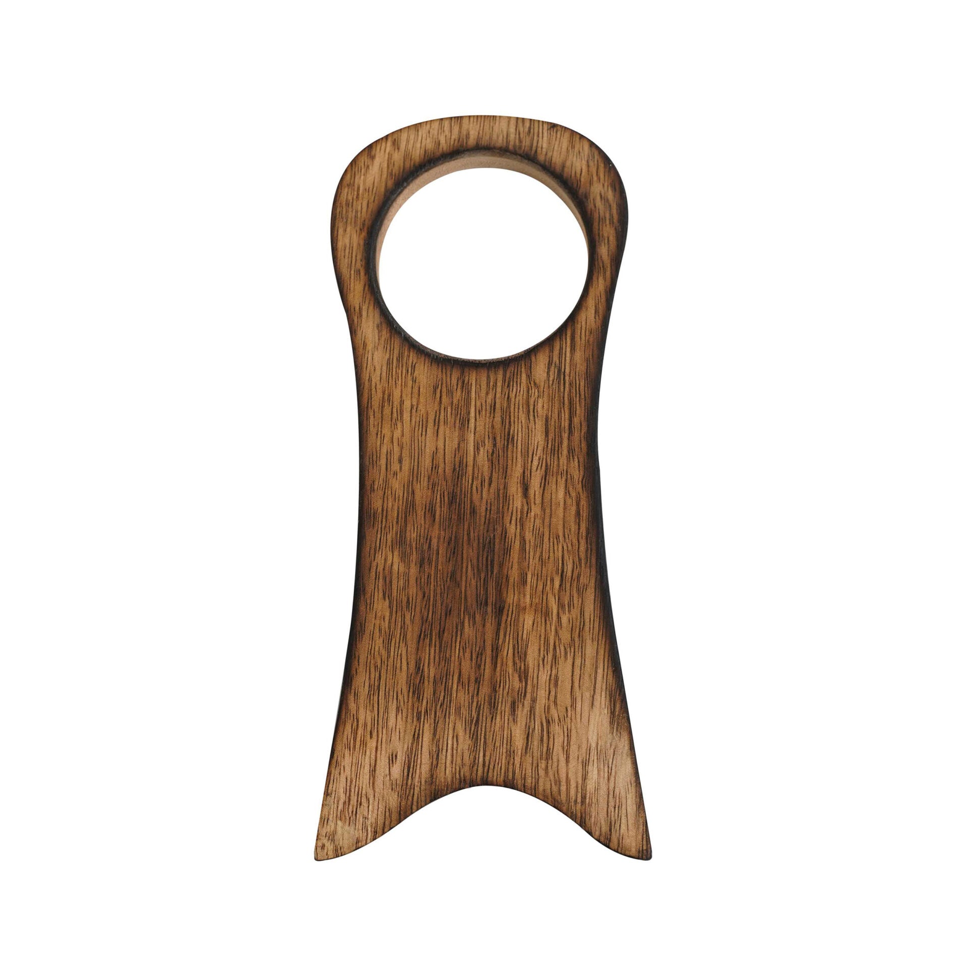 Mythrojan Estante de Cuerno para Beber de Madera Maciza | Acabado Natural Soporte Vikingo para Aguamiel | Soporte Medieval para Cuerno - Imagen 15