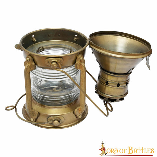Linterna de Aceite Rústica Vintage Retro Pure Brass - Imagen 2