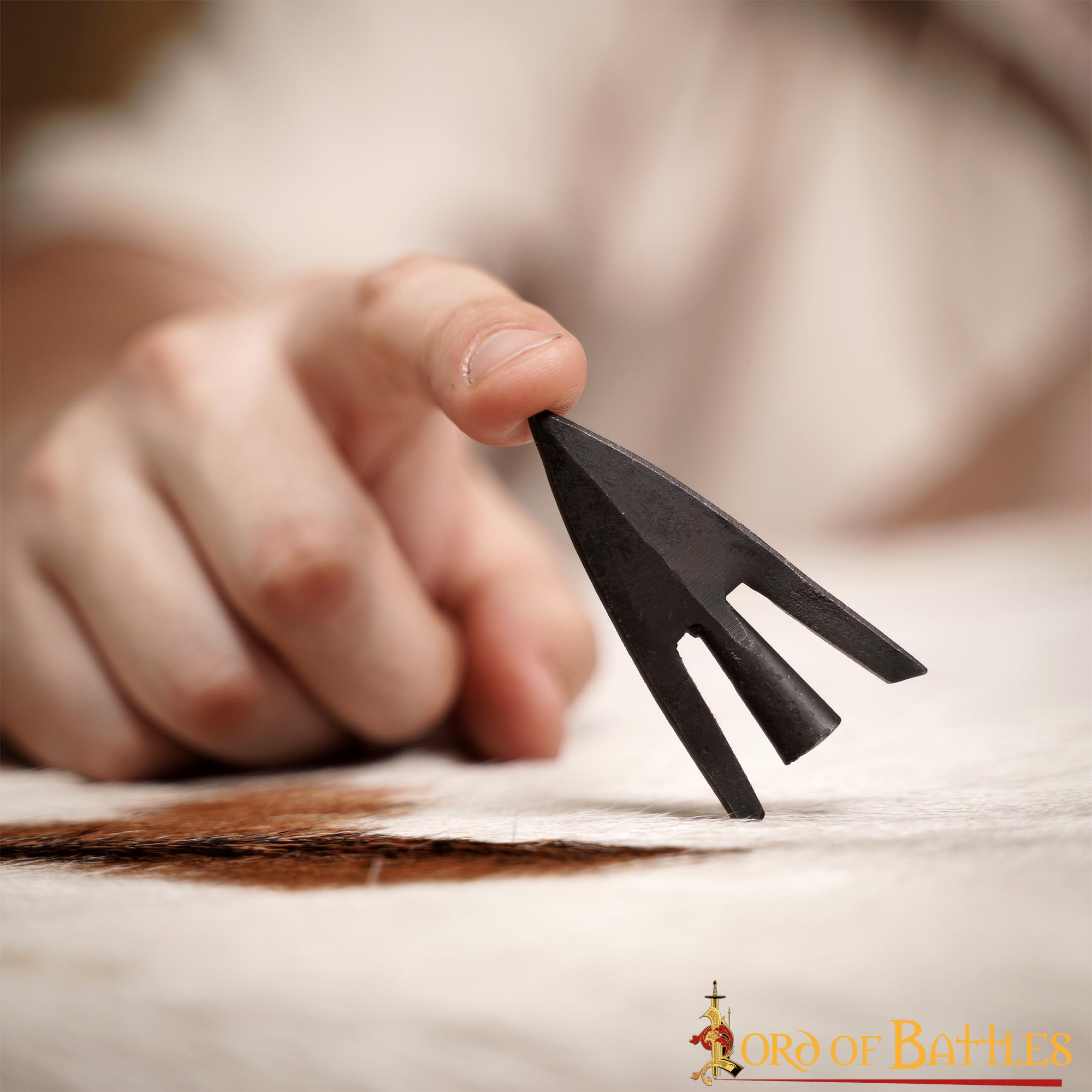 Punta de Flecha Medieval de Cola de Golondrina 3 Piezas - Imagen 11