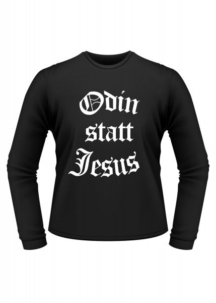Imagen de 1203043930 Camiseta medieval de manga larga Odin en lugar de Jesús parte de nuestra colección en Espadas y más, sitio oficial.