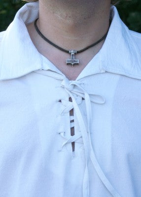 Imagen de 1216000110 Camisa de la Baja Edad Media en algodón, natural parte de nuestra colección en Espadas y más, sitio oficial.