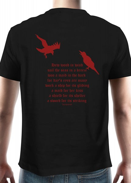1245044610 Medieval boy's t-shirt ""My God is Odin""