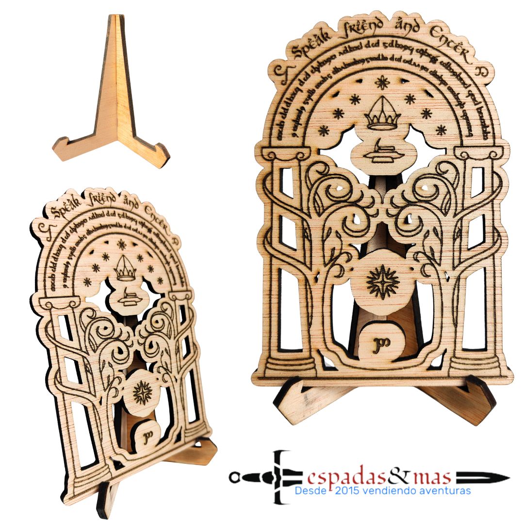 Imagen de Cartel Puertas de Moria parte de nuestra colección en Espadas y más, sitio oficial.