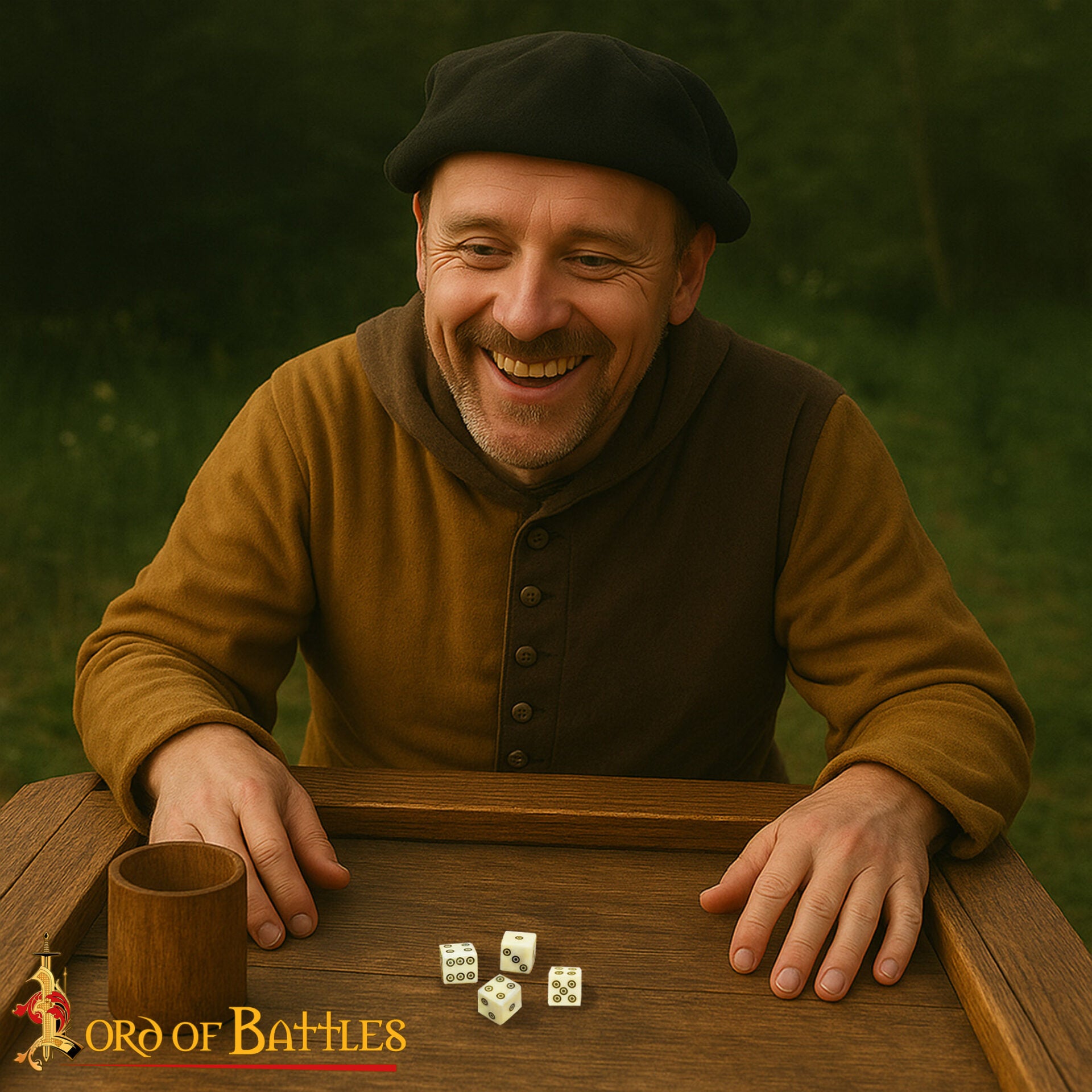 Dados Romanos de Hueso con Teselas - Juego de 6 Dados en Espiral Hechos a Mano (hueso Pulido) - Imagen 6