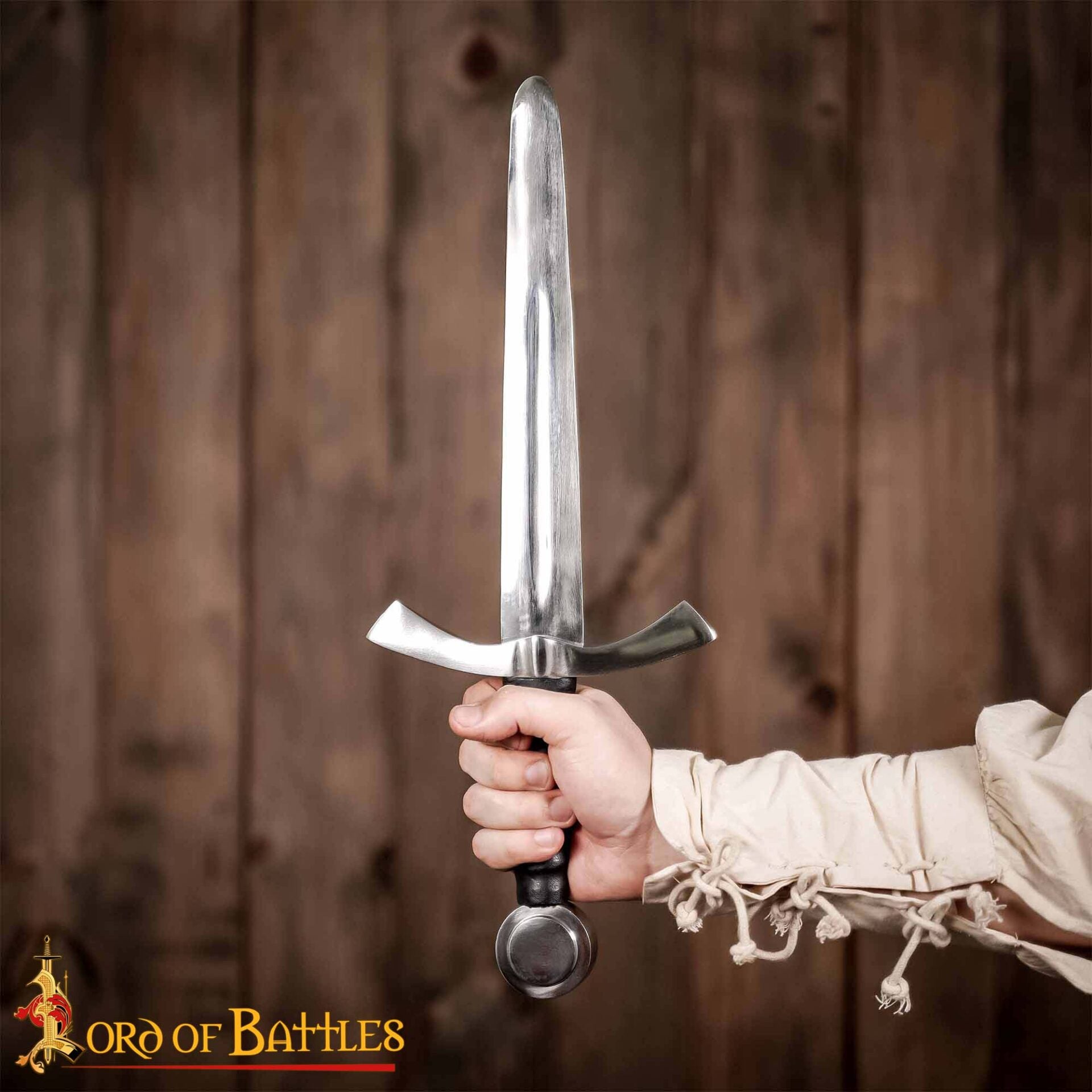 Daga Histórica Medieval con Vaina - Acero Decorativo Coleccionable - Imagen 5