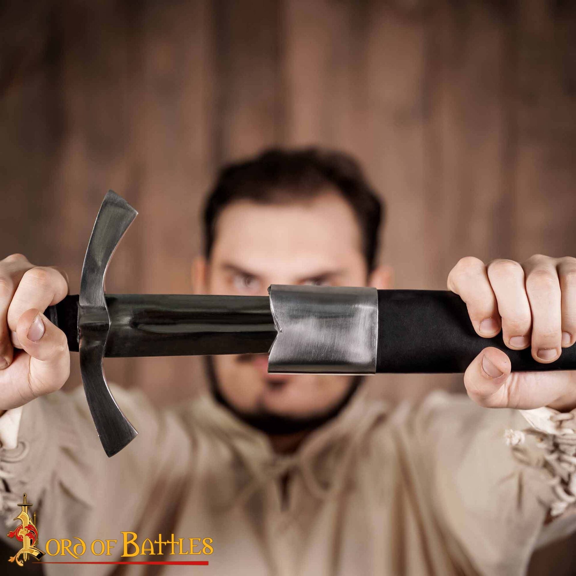 Daga Histórica Medieval con Vaina - Acero Decorativo Coleccionable - Imagen 6