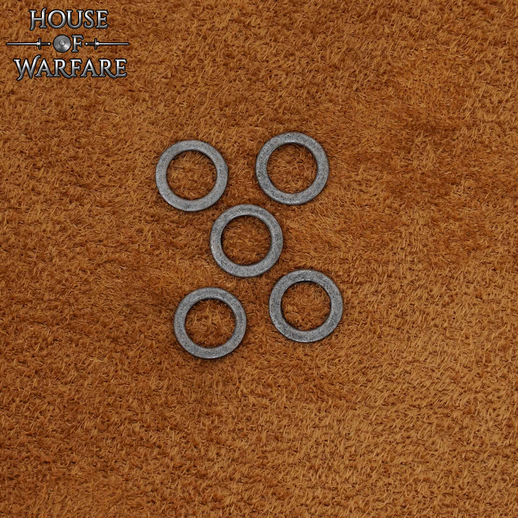 Juego de Anillas Sueltas para Correo - Anillas Planas Macizas, Diámetro Interior de 6 Mm, Acero Calibre 18 - Imagen 5