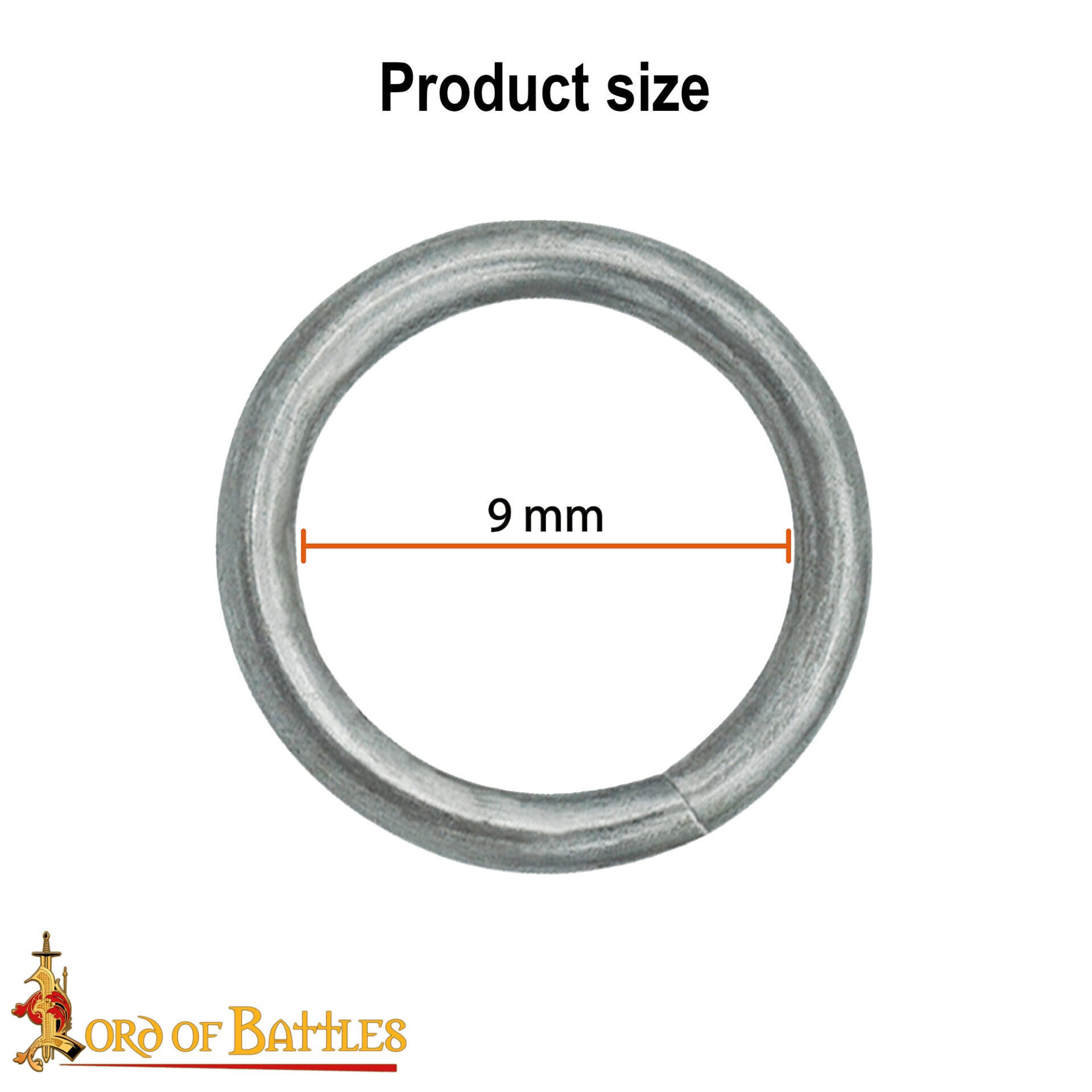 Anillos Sueltos - Alambre de Acero Dulce de Alta Resistencia a la Tracción, Conificado, 9 Mm - Paquete de 1 Kg - Imagen 3