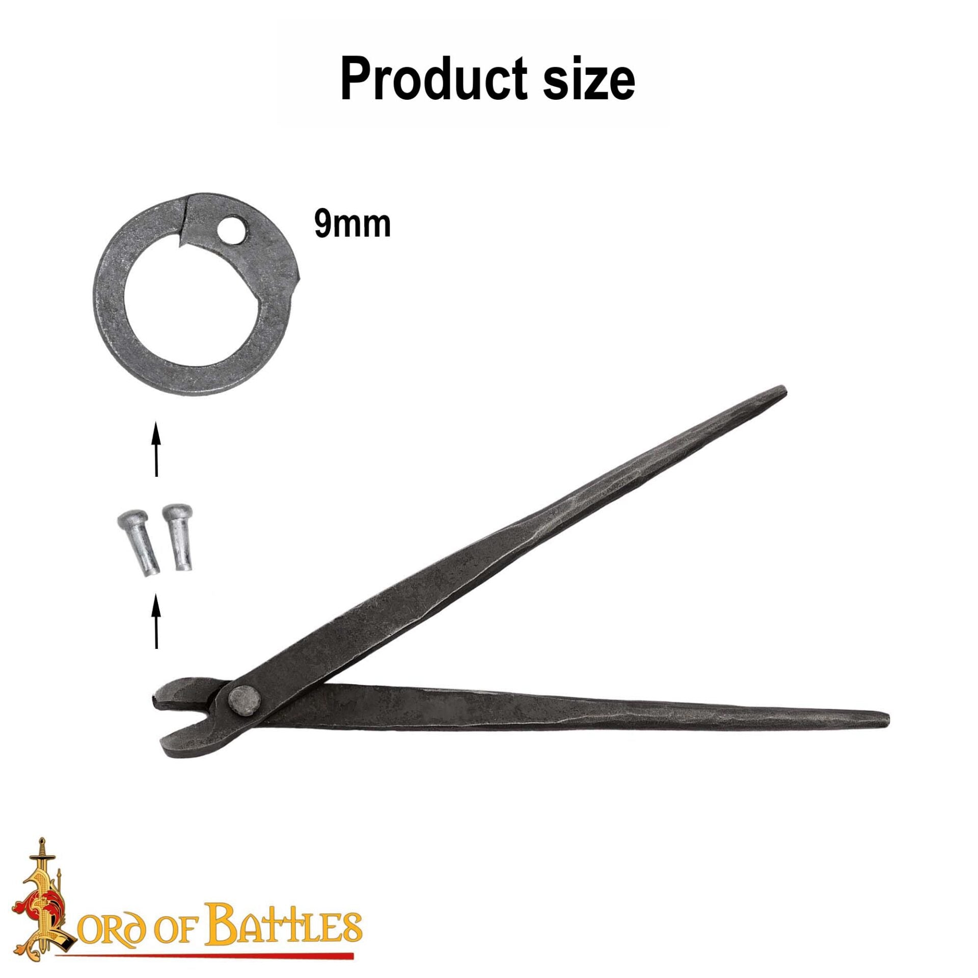 Remachadora Redonda - para Anillas de Cota de Malla de 9 Mm y 18 Mm - Acabado Natural - Imagen 3