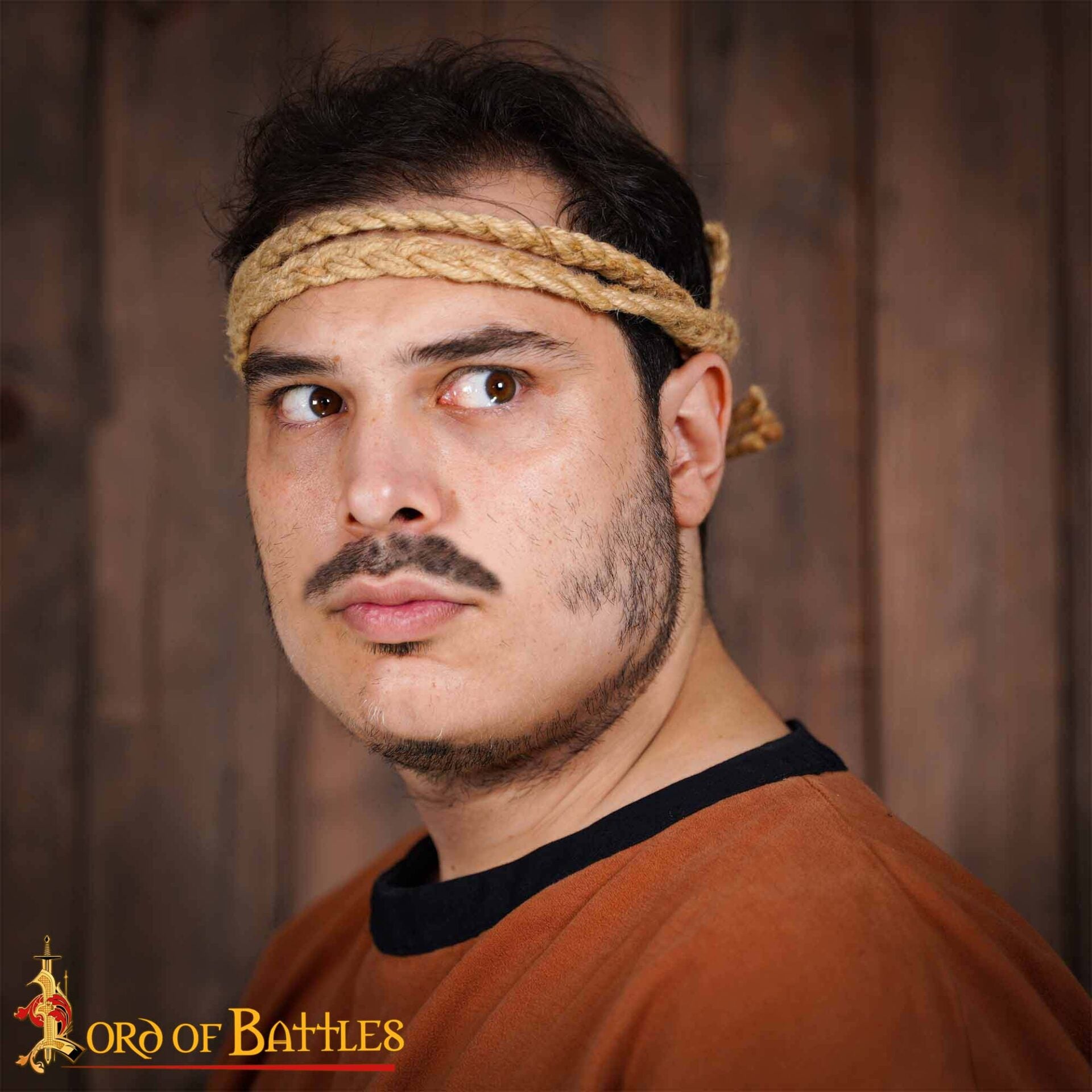 Eslinga Griega Romana Réplica de Cuerda de Yute Trenzada a Mano - Imagen 2