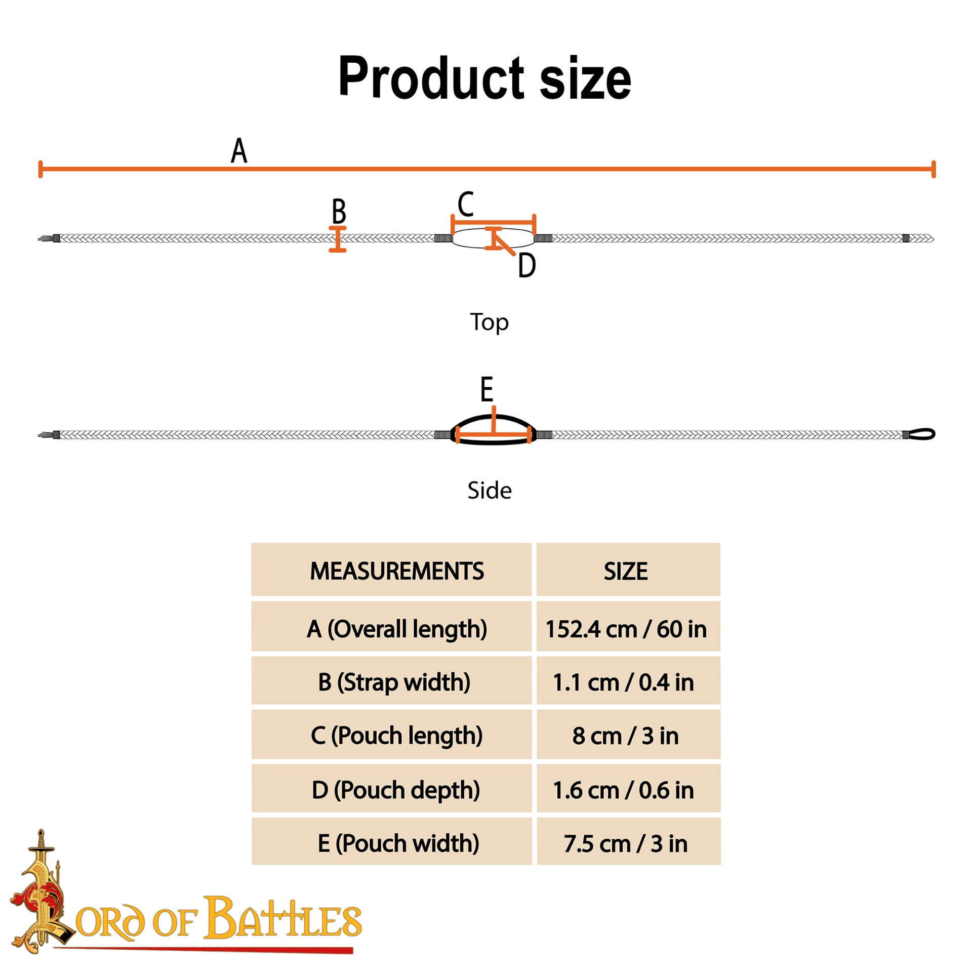 Eslinga Griega Romana Réplica de Cuerda de Yute Trenzada a Mano - Imagen 3