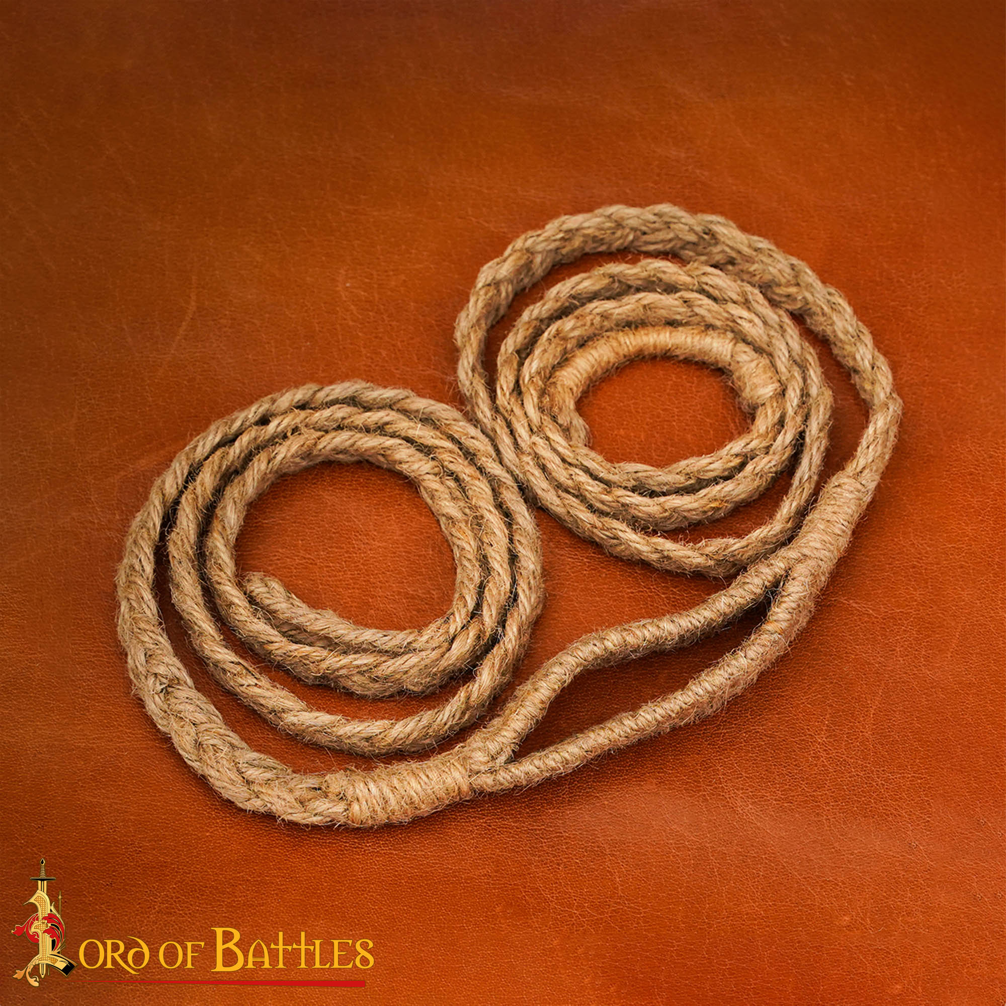 Eslinga Griega Romana Réplica de Cuerda de Yute Trenzada a Mano - Imagen 1