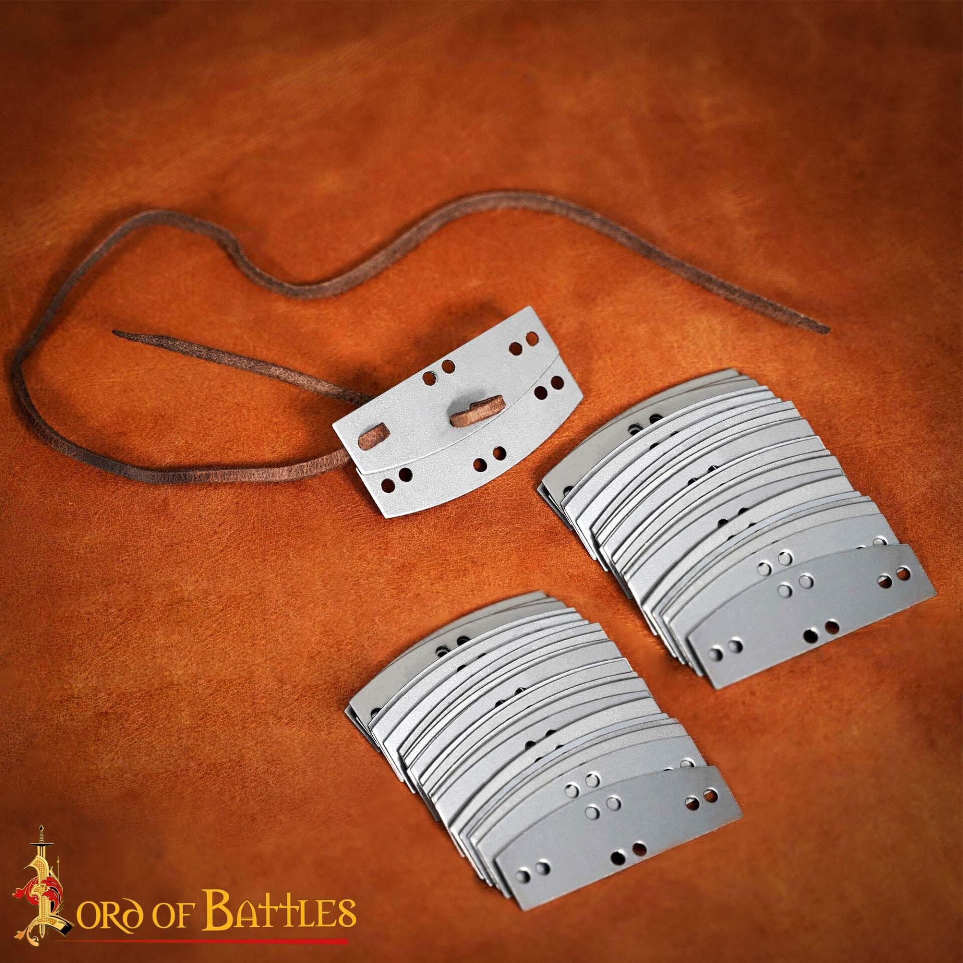 Placas Lamelares de Acero Inoxidable Tipo 1 - Juego de 100 Unidades - 7x2 Cm - Imagen 1