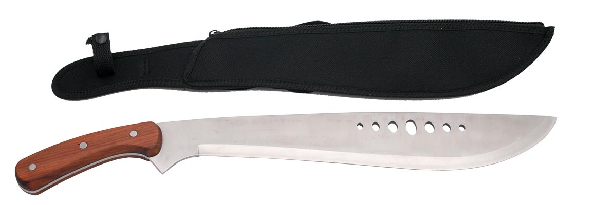 Imagen de Machete Cortacañas Acero Inox 40 Cm Third Ref. 14167 parte de nuestra colección en Espadas y más, sitio oficial.