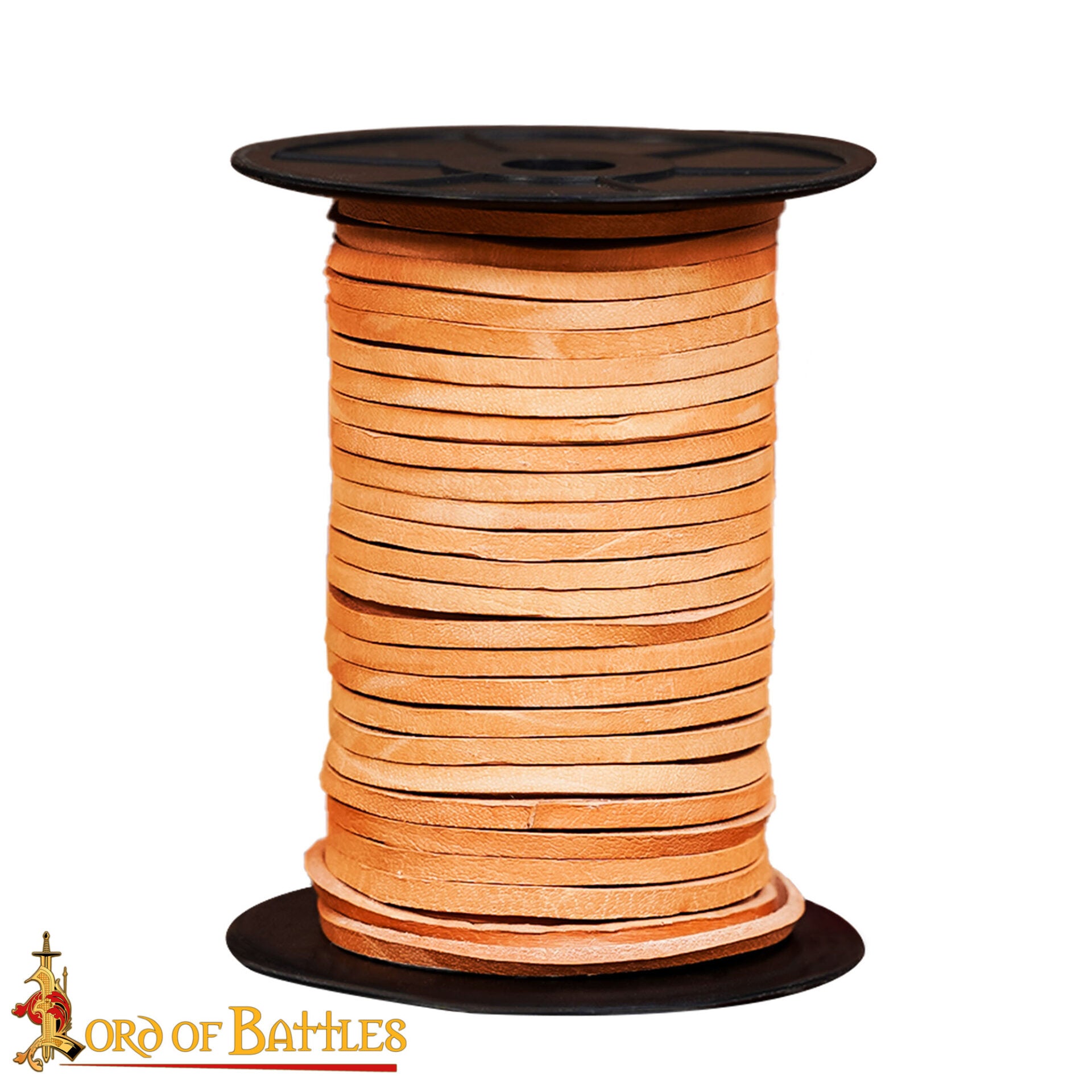 Cordón Medieval de Cuero - Carrete de 50 Metros | Cuero Plano de Grano Entero de Curtido Vegetal - Imagen 16