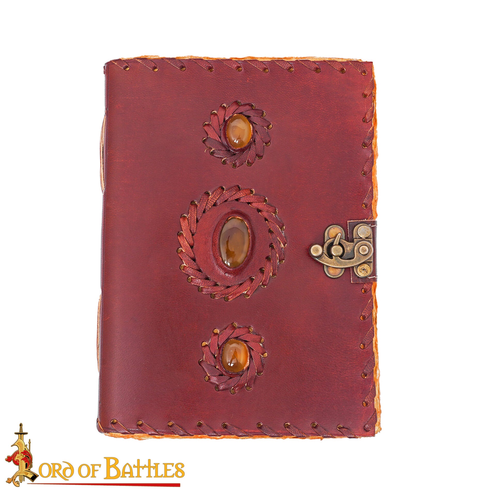 Diario Medieval de Notas de Piel Auténtica Hecho a Mano - Imagen 5