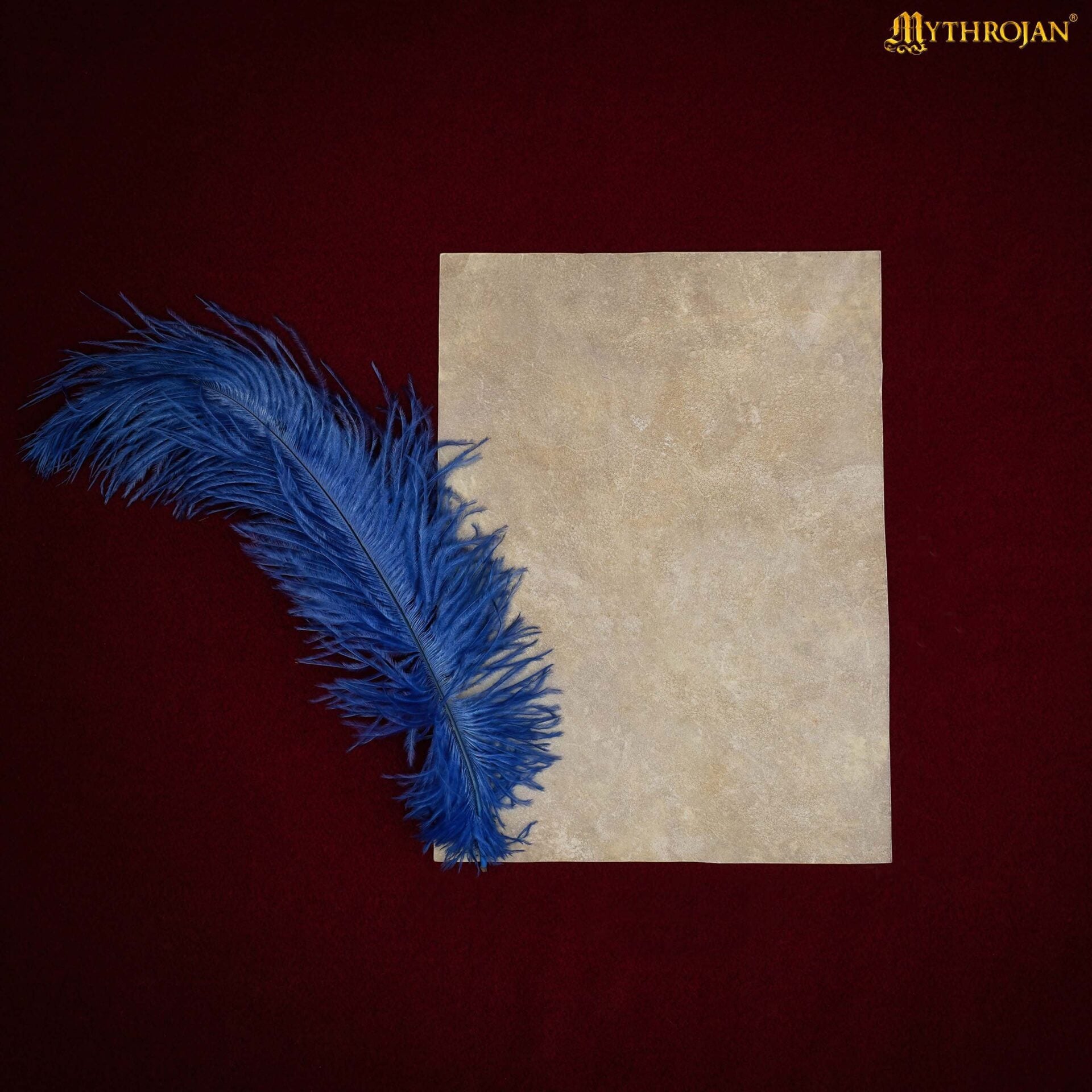 Hoja de Pergamino Medieval para Escribir de 8x11 Pulgadas - Aspecto Envejecido Natural | 1 Unidad - Imagen 1