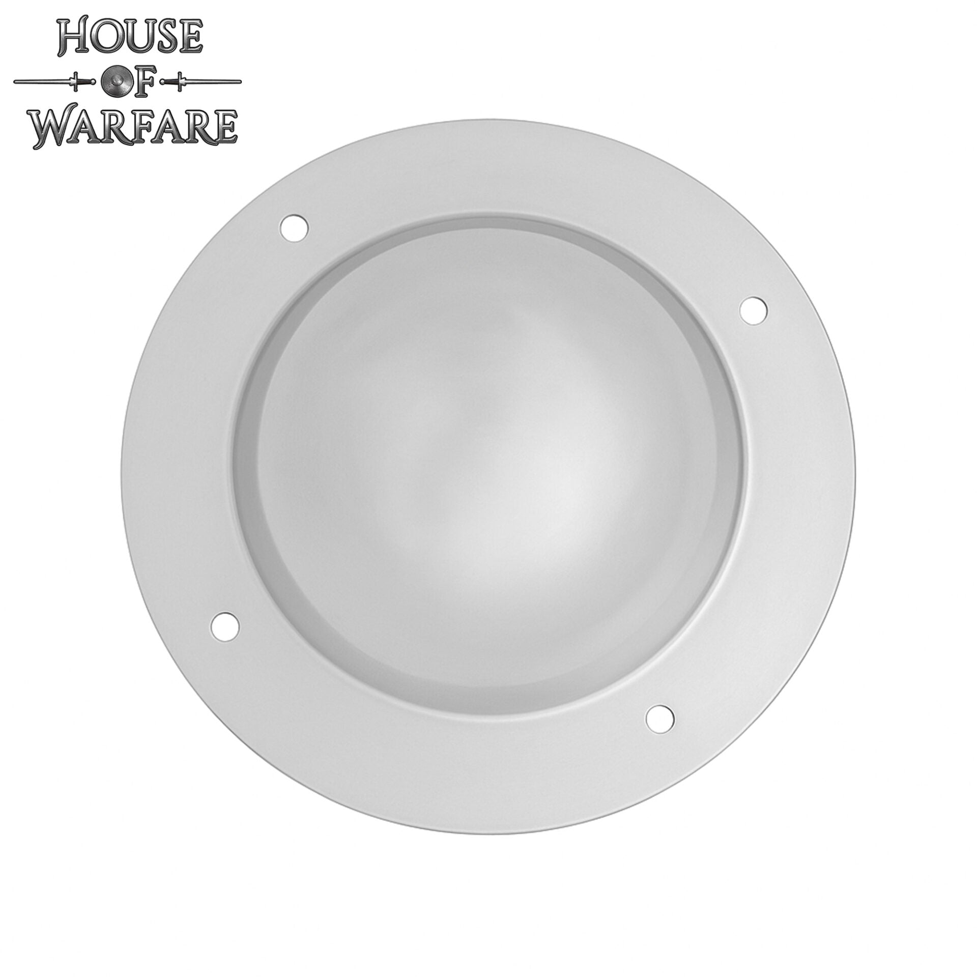 Escudo Medieval Abovedado de Acero Forjado a Mano Umbo Redondo para Escudos Diy - Imagen 4