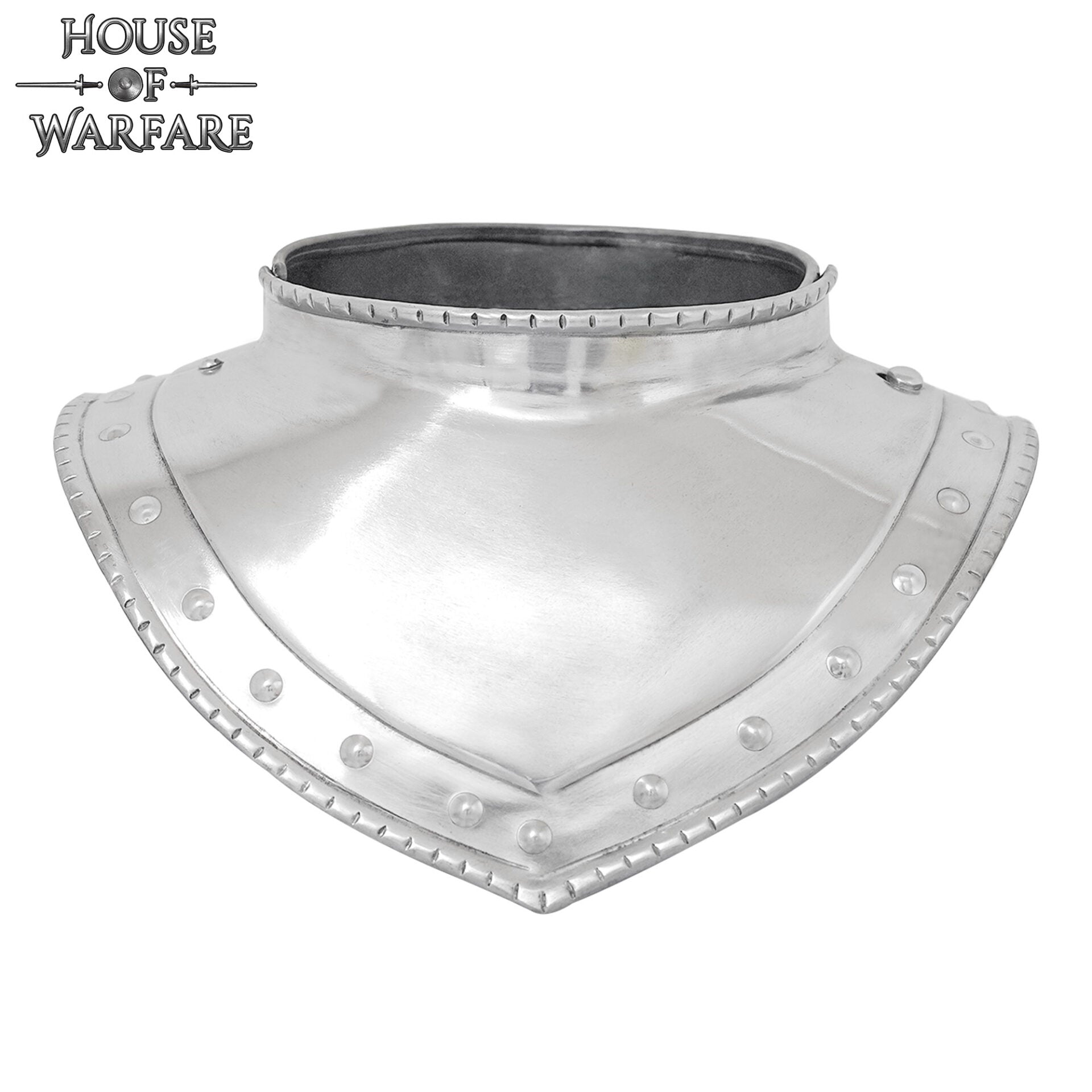 15o - 16o Siglo Acero Cuello Gorget Medieval Cuello Placa Armadura para Soldados - Imagen 4