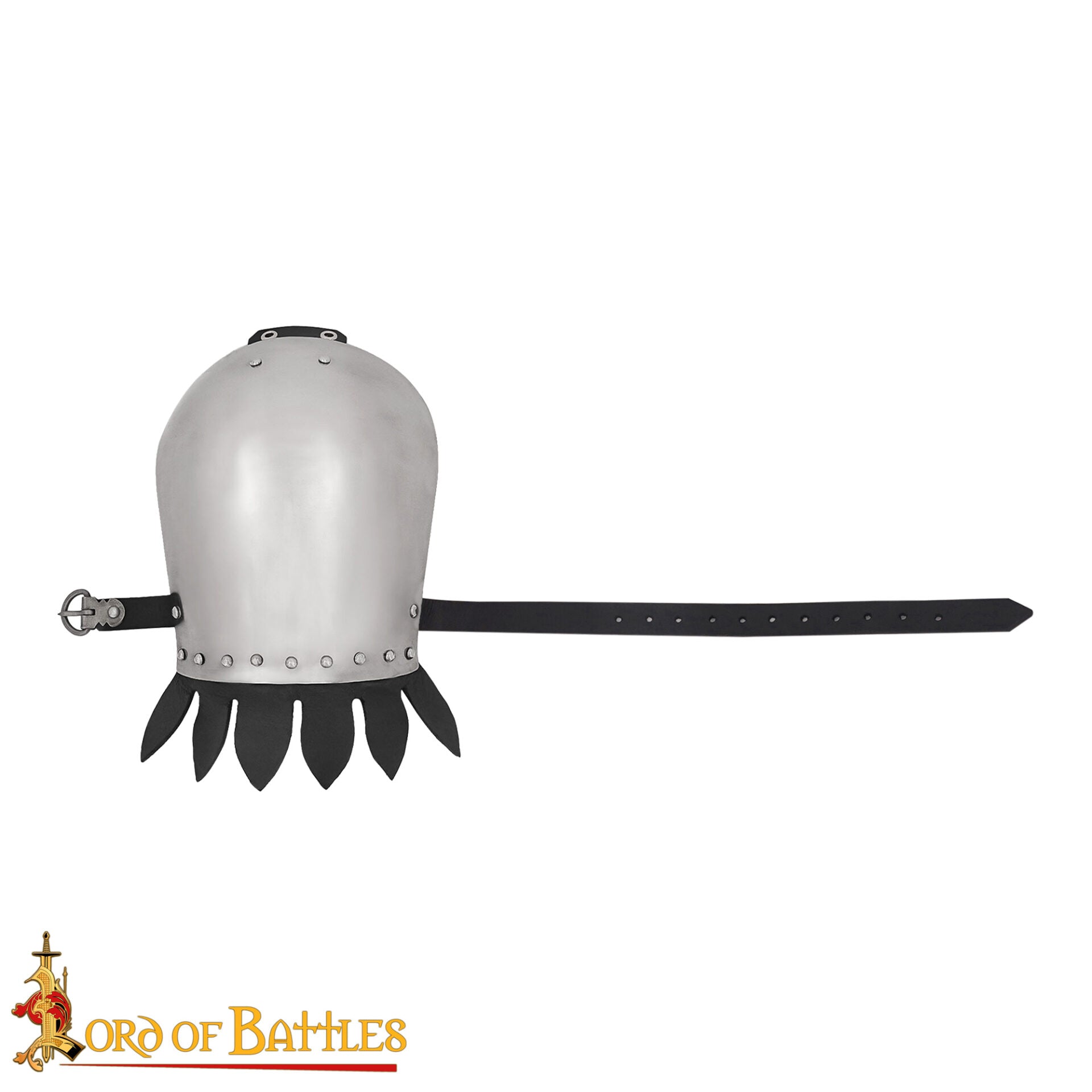 Par de Pauldrones Medievales de Acero - Armadura de Hombro Pulida de Calibre 16 - Imagen 4