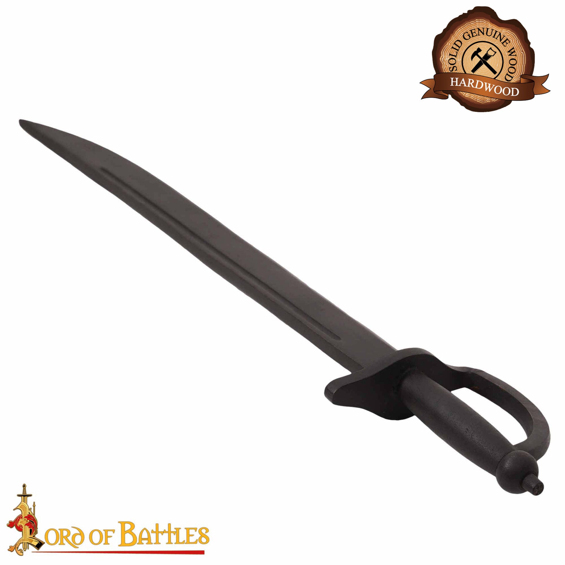 Puntal de Madera Negro con Sable Pirata - Imagen 4