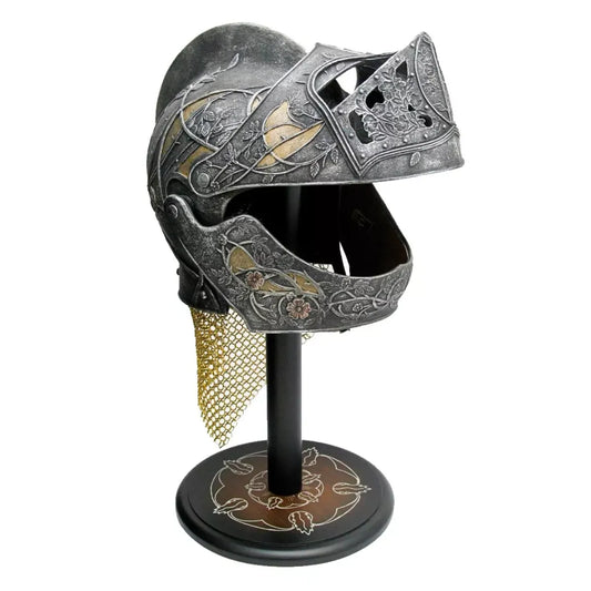 Imagen de Casco Loras Tyrel Juego de Tronos parte de nuestra colección en Espadas y Más, sitio oficial.