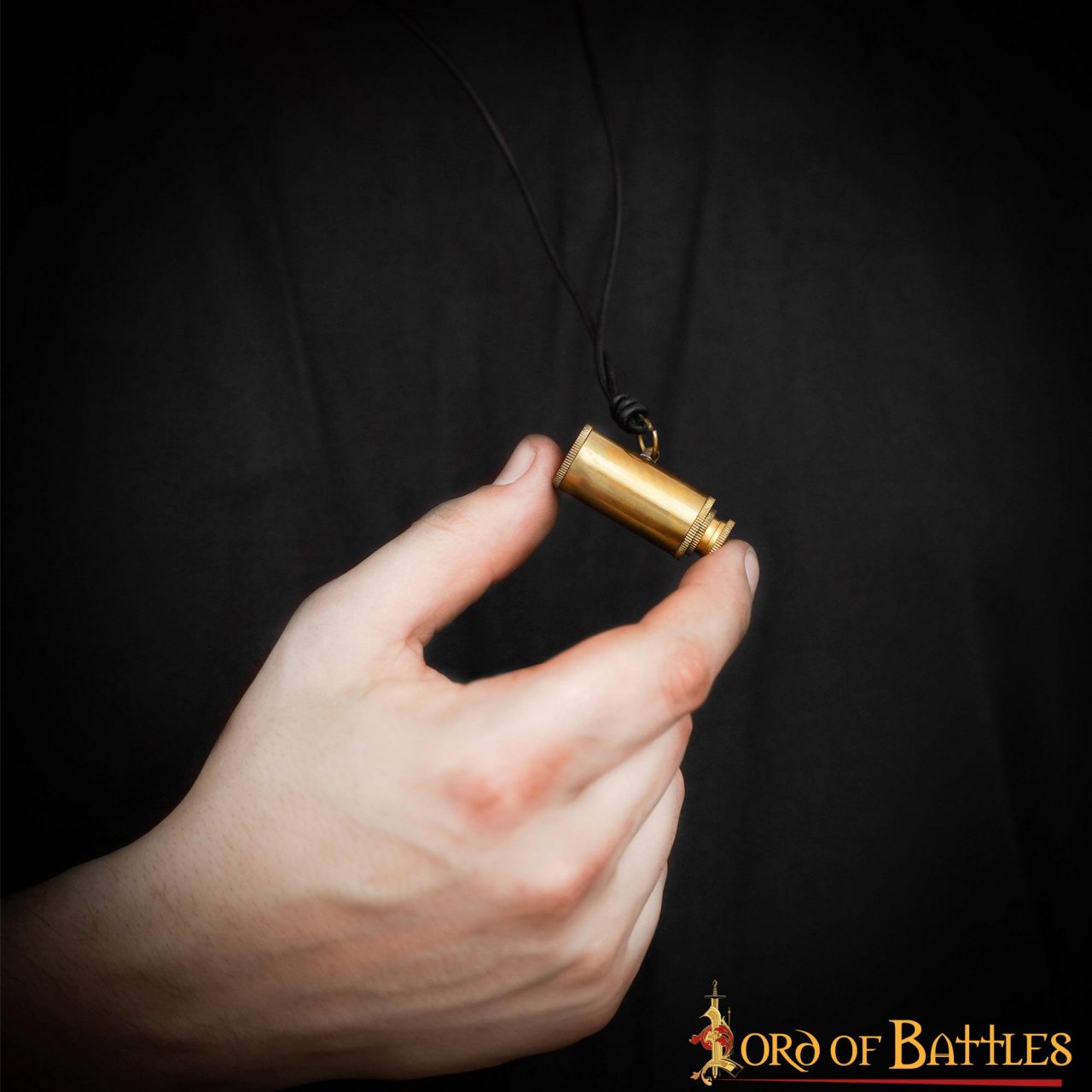 Colgante Pirata Telescopio de Latón - Mini Collar Catalejo para Disfraces Históricos Náuticos - Imagen 17