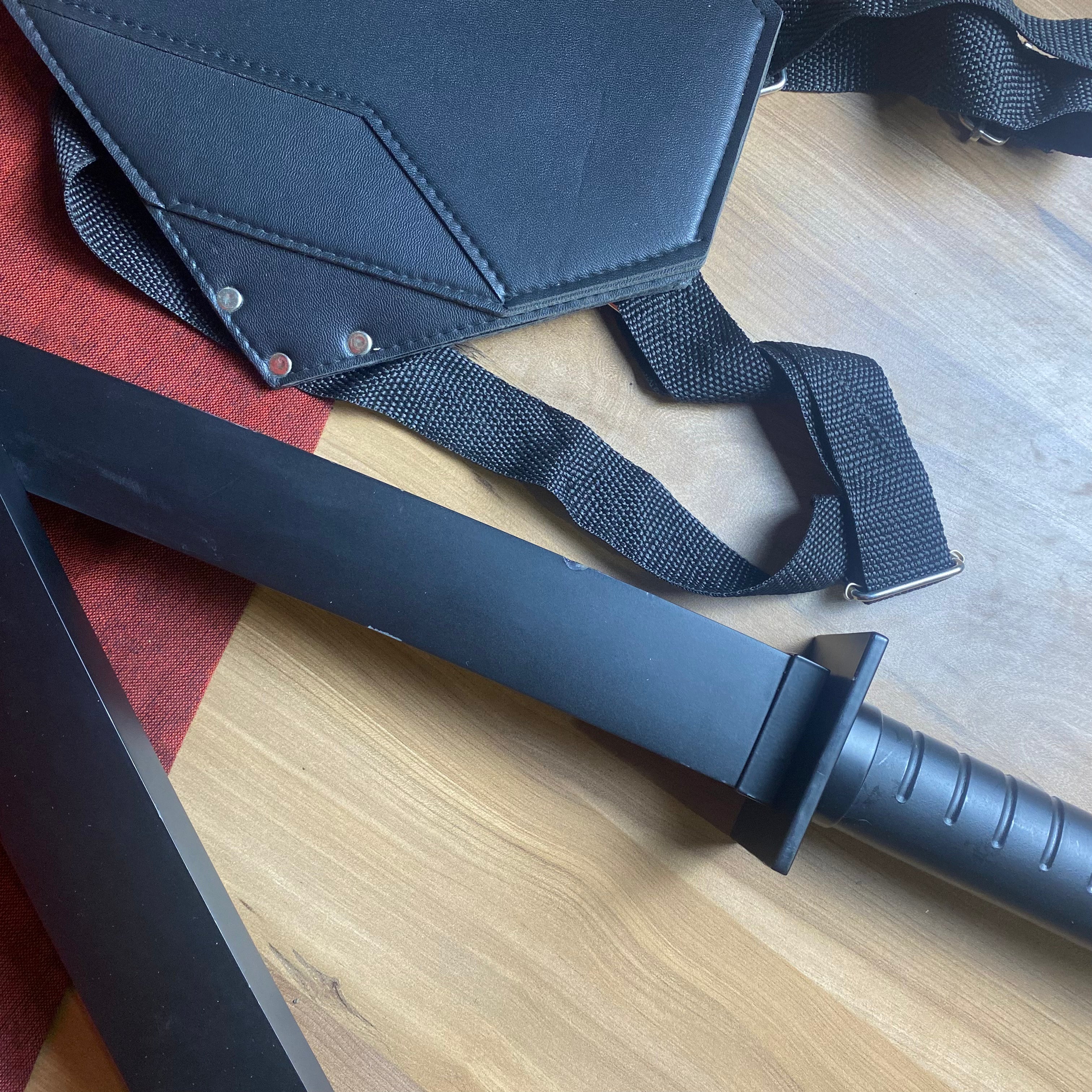 Deadpool's Katanas with Backpack, ZSDP Cosplay W/Defects