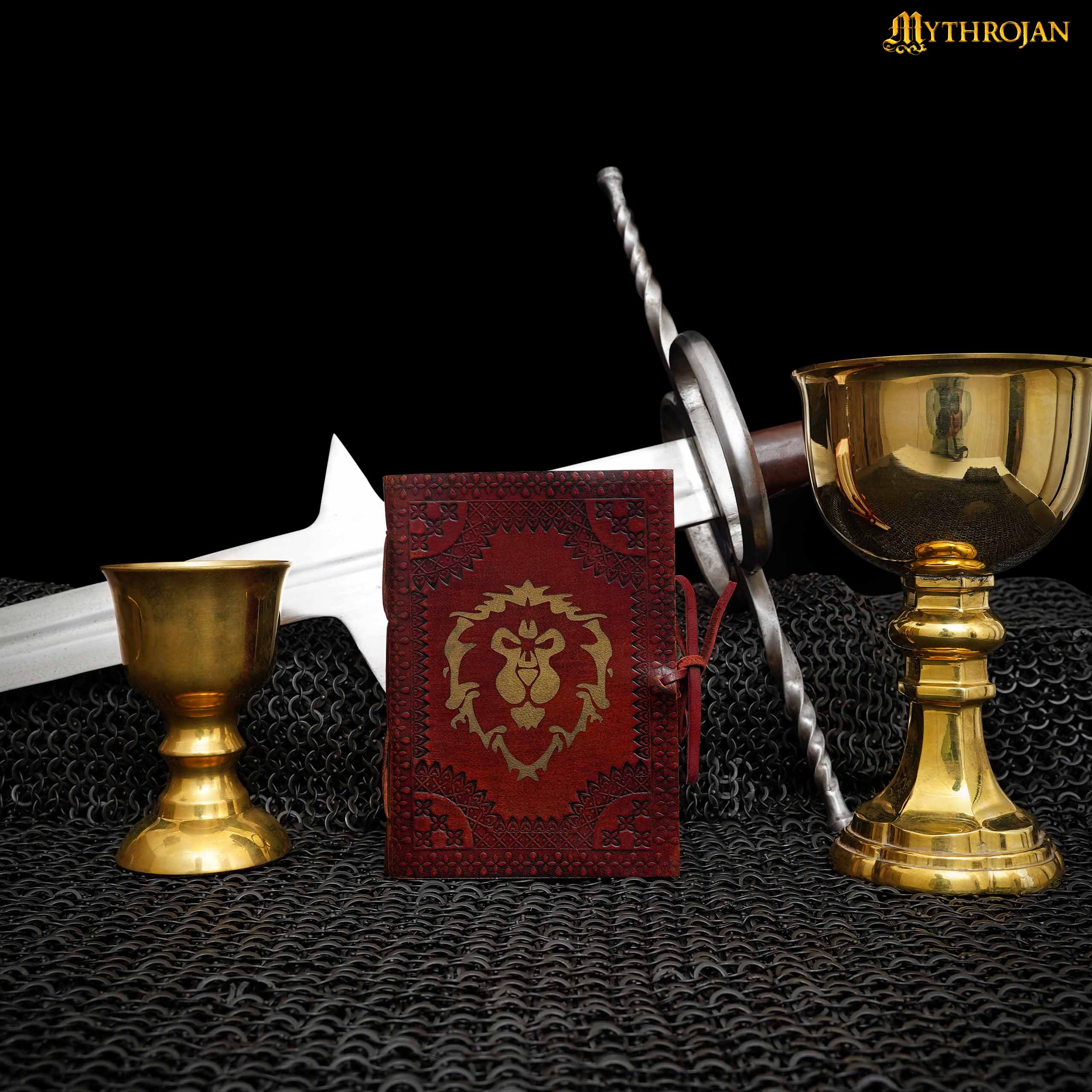 Mythrojan para la Alianza Diario Warcraft Marrón 5x7 Pulgadas - Imagen 2